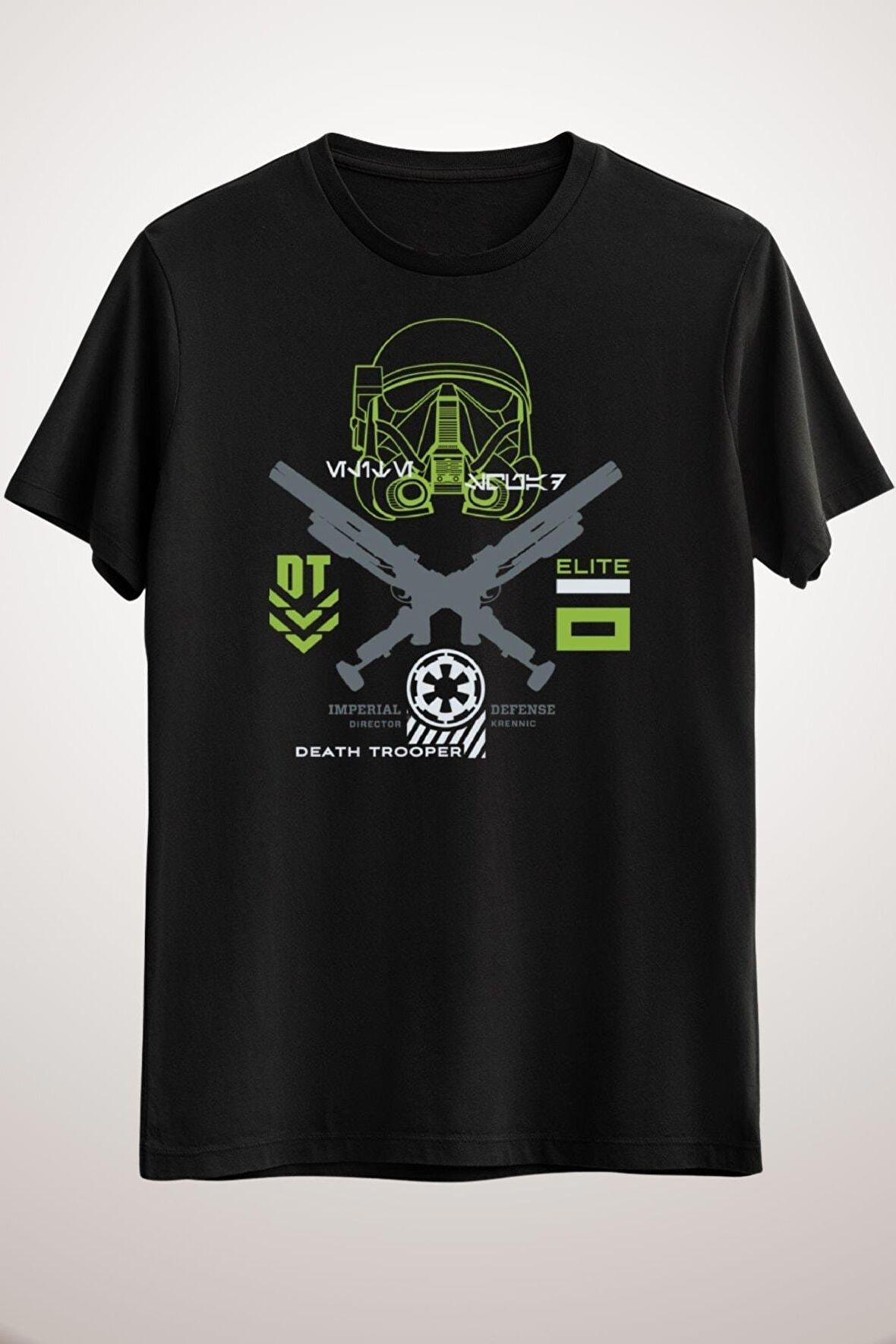 Erkek Siyah Elite Trooper Crossbones