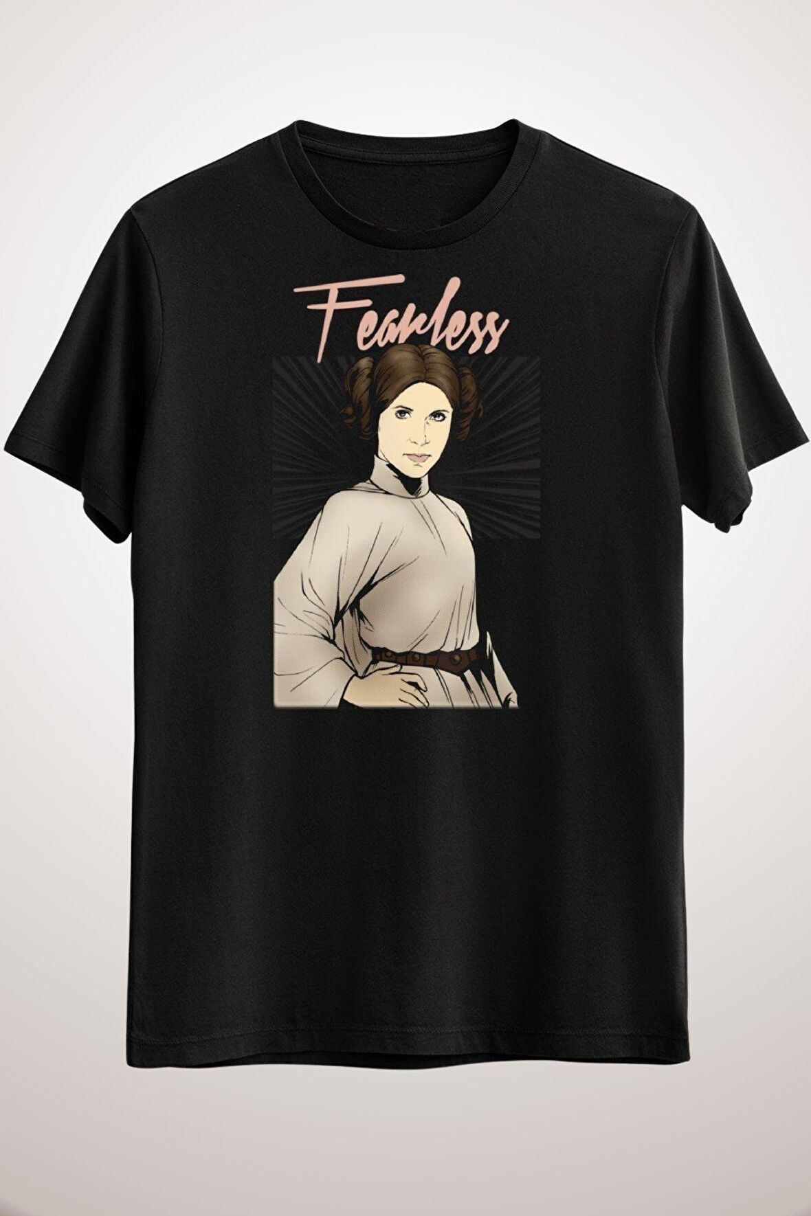 Erkek Siyah Fearless Leia