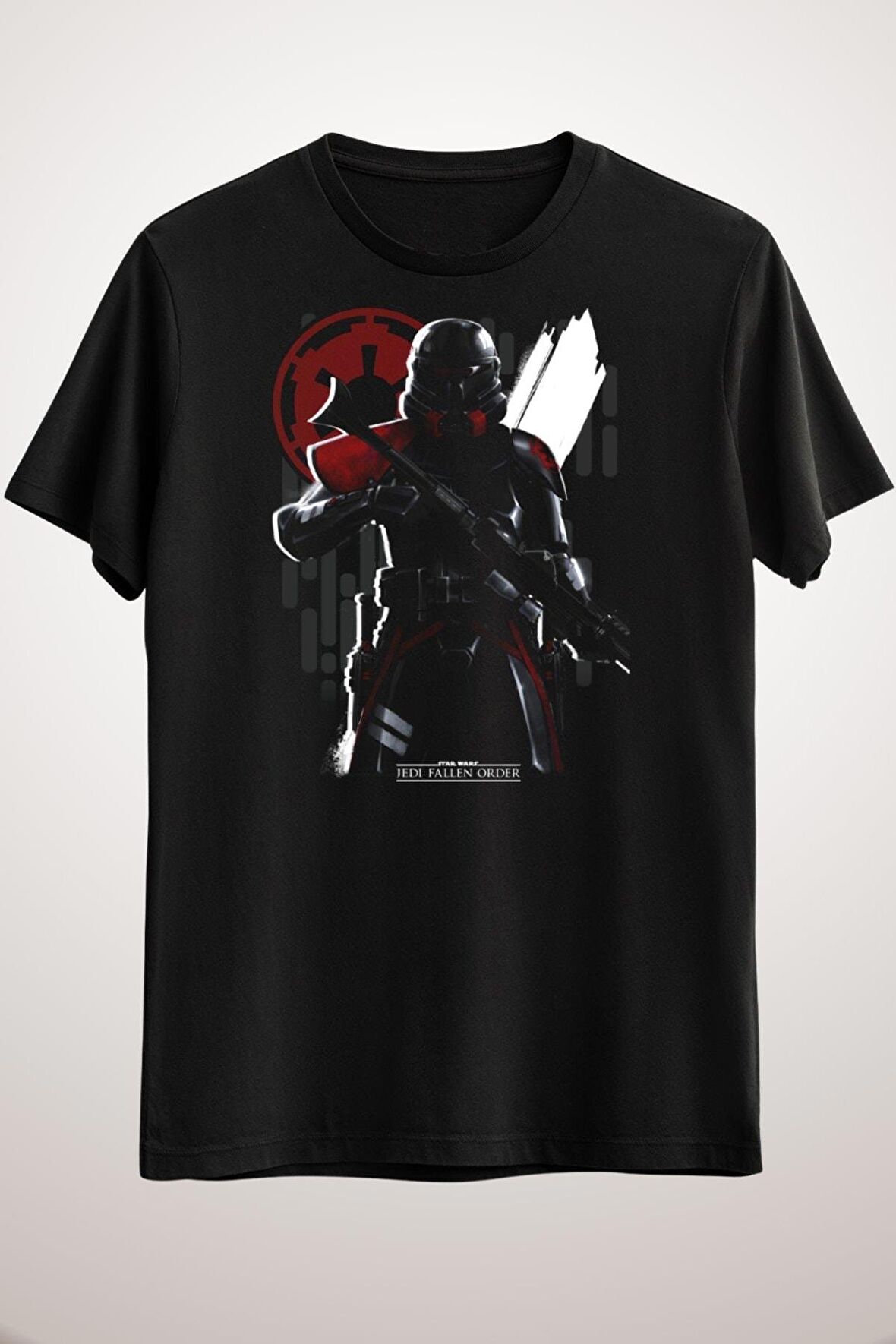 Erkek Siyah Fallen Order Emblem