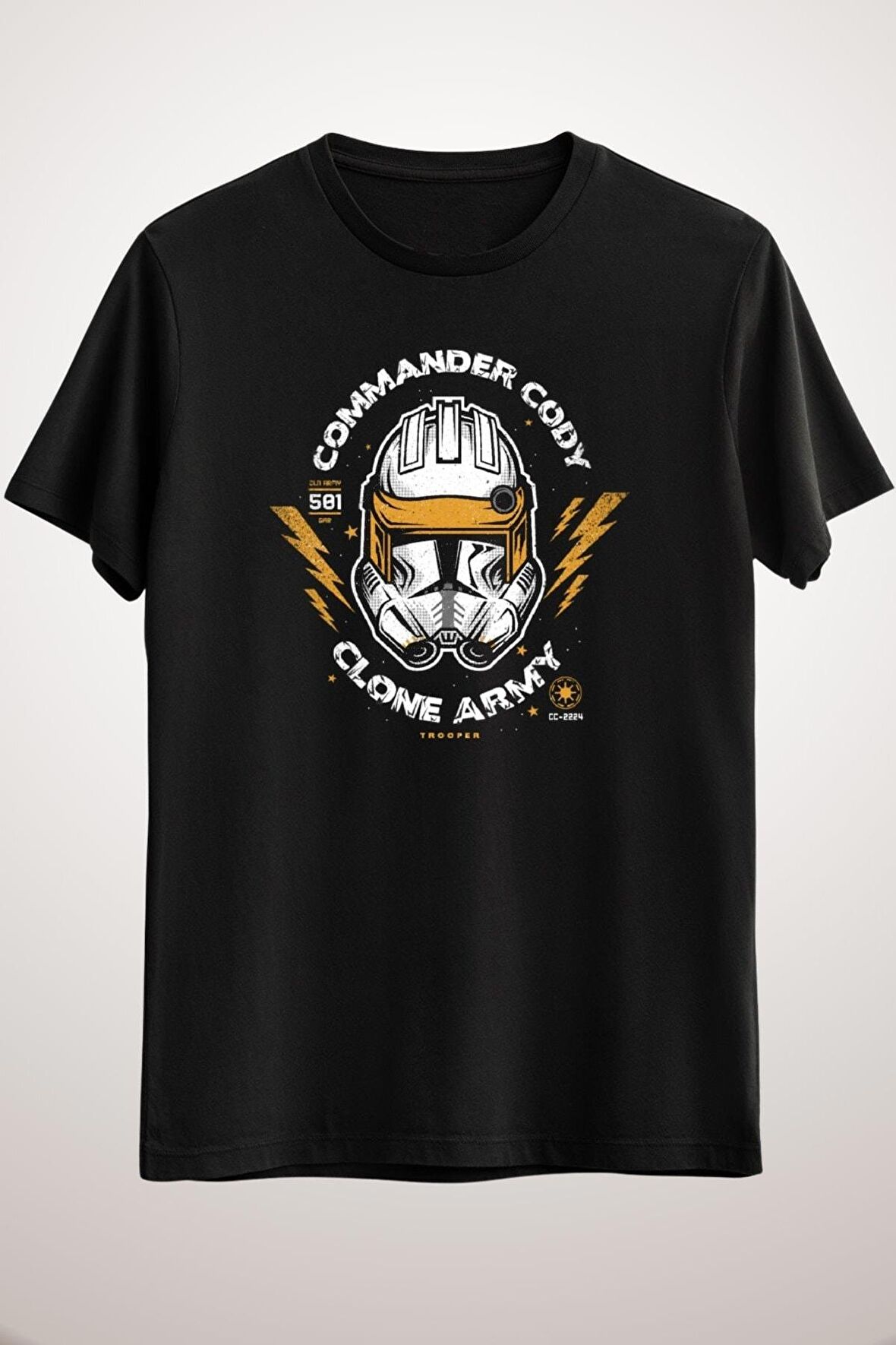 Erkek Siyah Commander Cody Clone Army