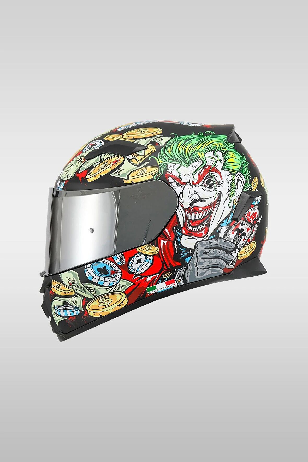 Sway 820 UGLY Full Face Kask Kapalı Motosiklet Kask