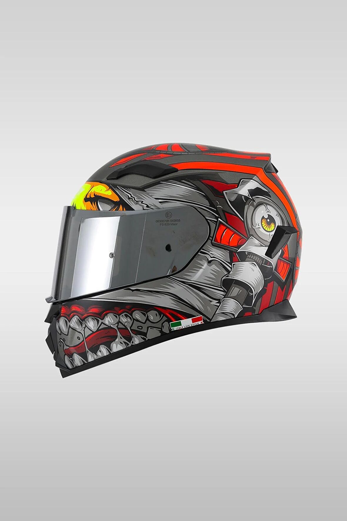 Sway 820 VENOM Full Face Kask Kapalı Motosiklet Kask