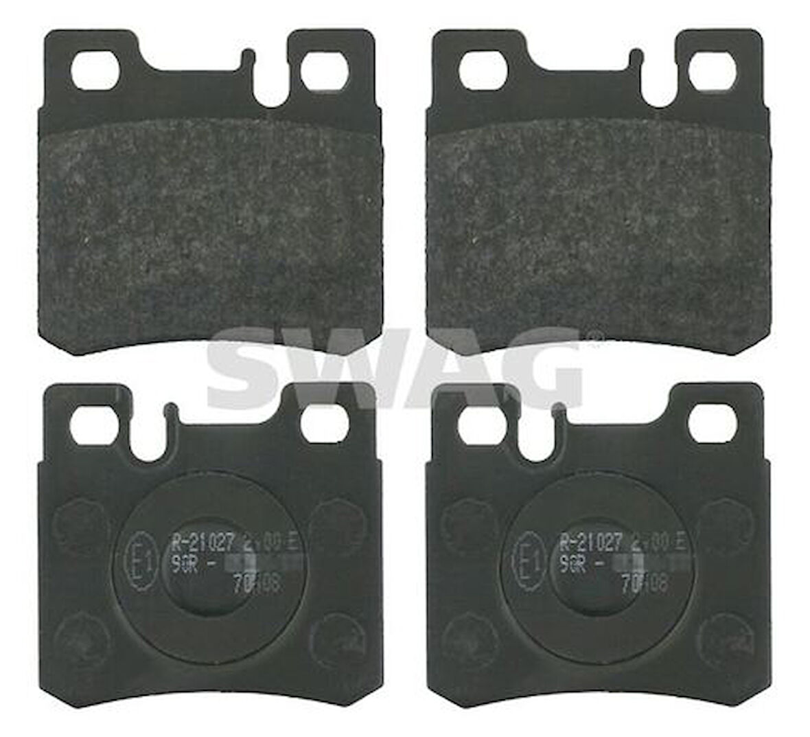 Swag 10916153 Fren Balatası Arka 190 W201 89>93 W202 95>00 W210 96>02 W124 88>93 R170 96>01