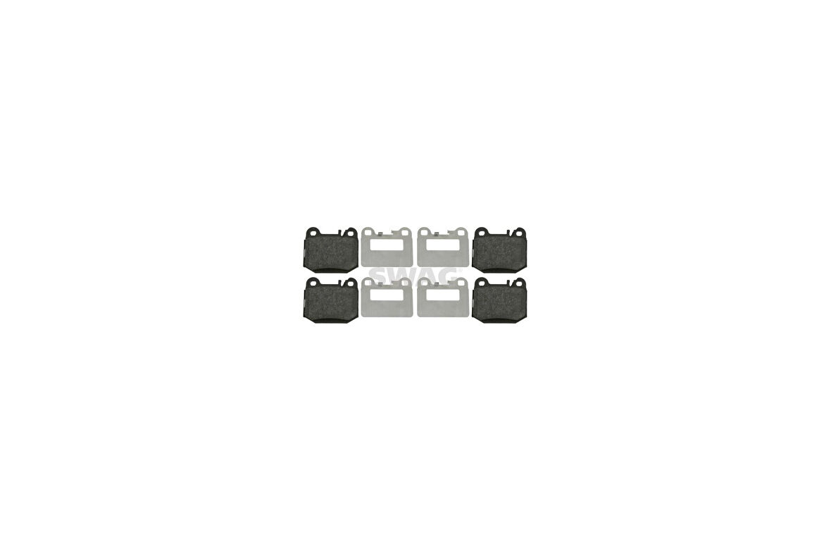 Swag 10916437 Fren Balatası Arka ML-Serisi W163 98-04 A1634201120
