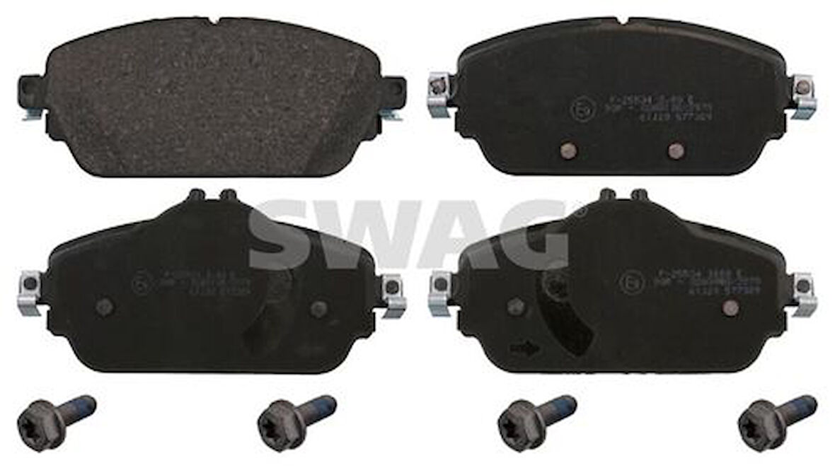 Swag 10916988 Fren Balatası Ön W205 14-S205 14-C205 15-A205 16-W213 16-S213 16-A238 17- A00004203002