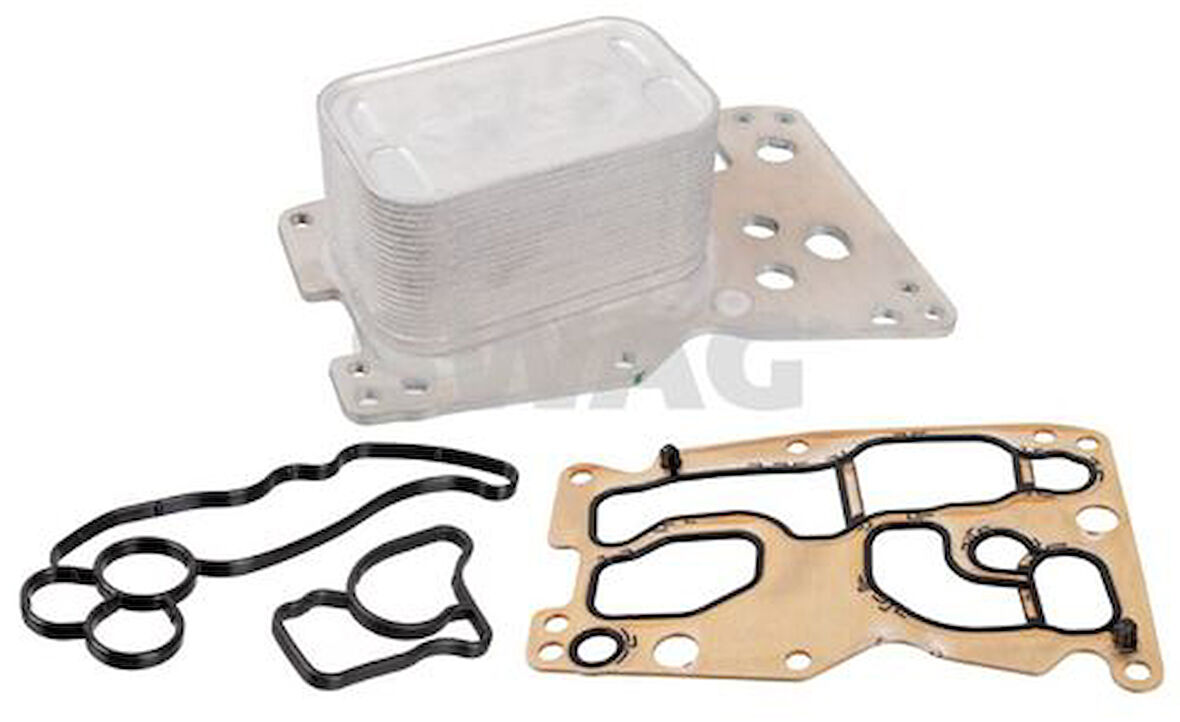 Swag 20106197 Motor Yağ Soğutucu Contalı BMW F20 F21 E90 E91 F30 F34 F10 N47N Auris 1.6 D4 D Avensis 2.0 15- 11428507626S1
