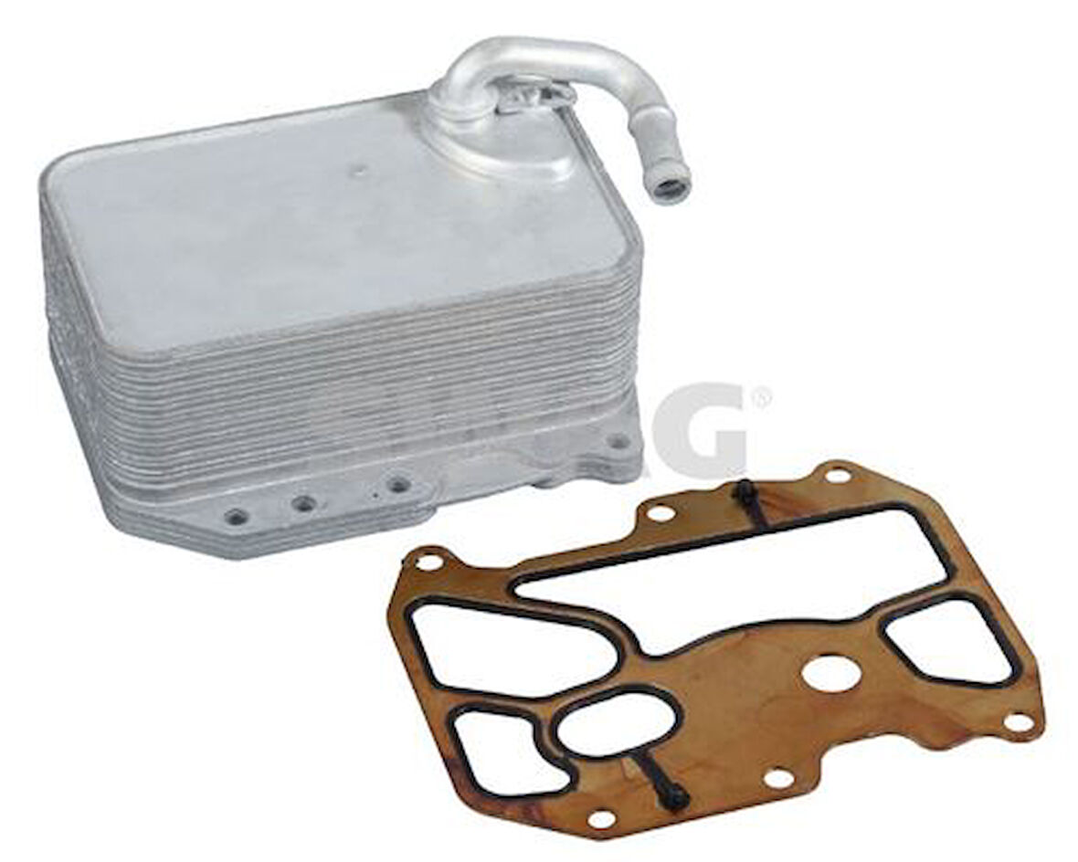 Swag 30106498 Yağ Soğutucu Amarok Touareg A4 A5 A6 A7 A8 Q5 Q7 Q8 15-Crte Czva Czvf Czvc Crtf 059117015K