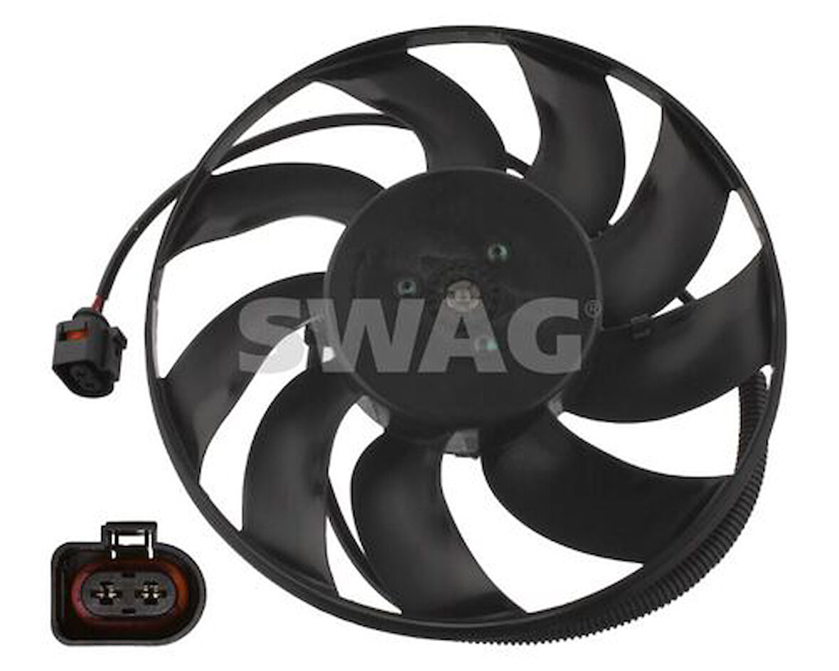 Swag 30940637 Fan Motoru Davlumbazlı (Küçük Olan 300W 290mm) Transporter T5 1.9 AXA AXB AXC 03-08 7H0959455D