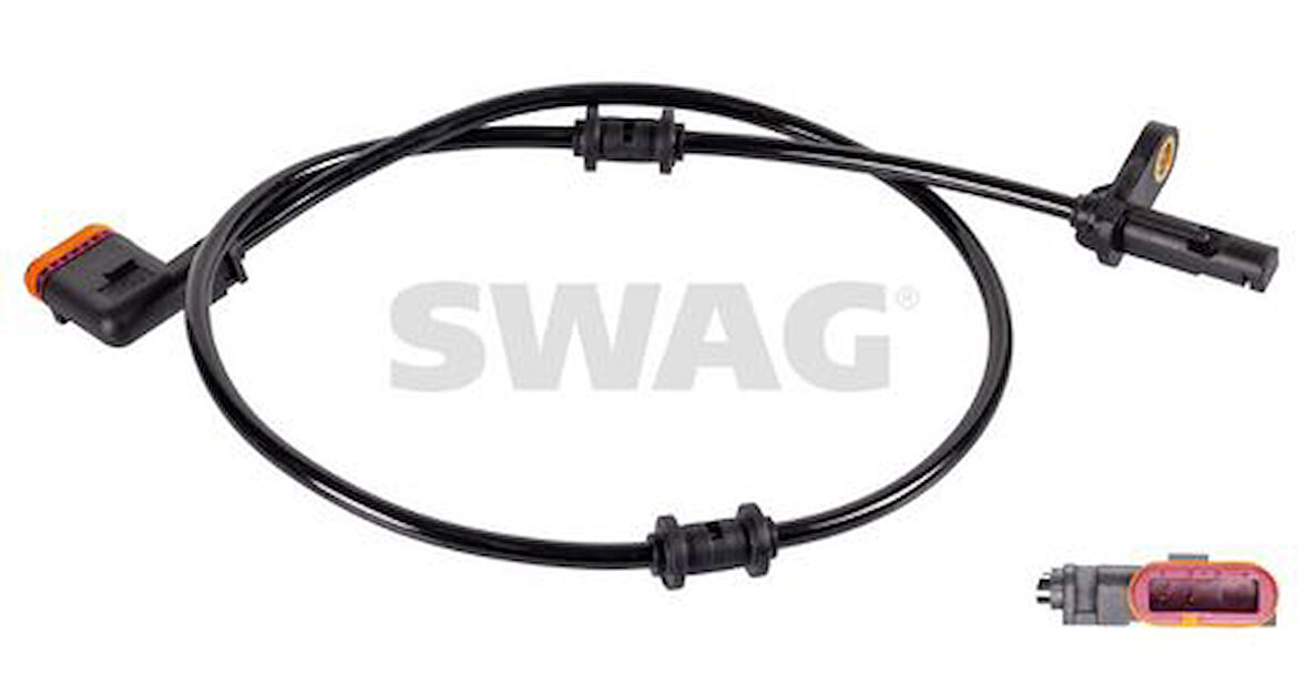 Swag 33100527 ABS Sensörü Arka X218 12-17 C218 11-17 W212 13-16 S212 11-15 A2129053603