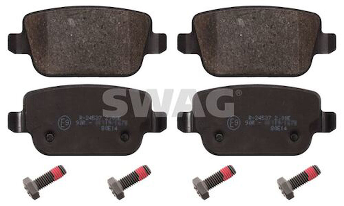 Swag 50916642 Arka Fren Balatası Mondeo IV Ca2 07>14 S-Ma09> 06> S-Ma09> Mondeo III 00>07 IV 07> Kuga 08> Galaxy III 06> S80 II 06> S80 Volvo 07> V70 06> V70 Volvo 07> Xc70 06> Freelander 2 2.1