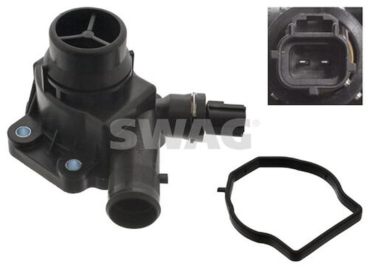 Swag 55100228 Volvo Termostat S60 II S80 II 07-14 V70 III 07-15 XC60 08-15 XC70 II 07-12 Xc90 I 3.2 05-13 6G9N61J20AD
