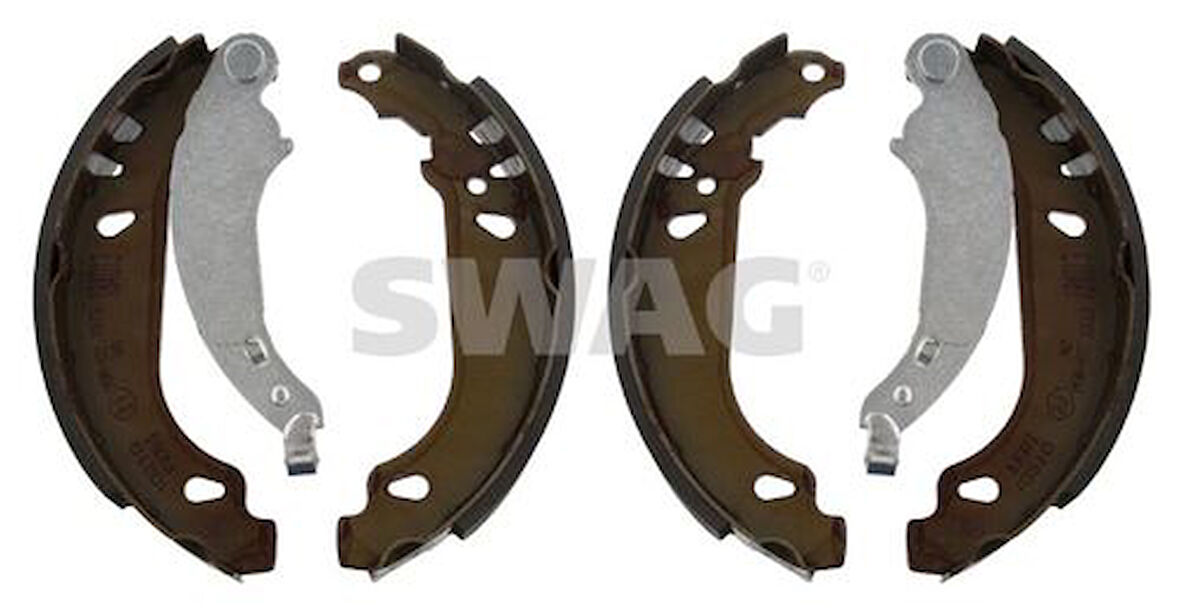 Swag 62933990 Arka Fren Balatası (Pabuç) 206 206 (T3E) 1.1 1.4 1.4HDI 1.6 1.9D ABS 98-Bosch Tipi (180x32) 4241.N1