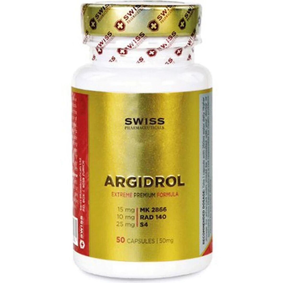 SWİSS Argidrol 50 MG 50 CAPS SARMS MK2866 OSTARİNE +RAD140 TESTOLONE +S4 ANDARİNE GENESİS FAT BURNER