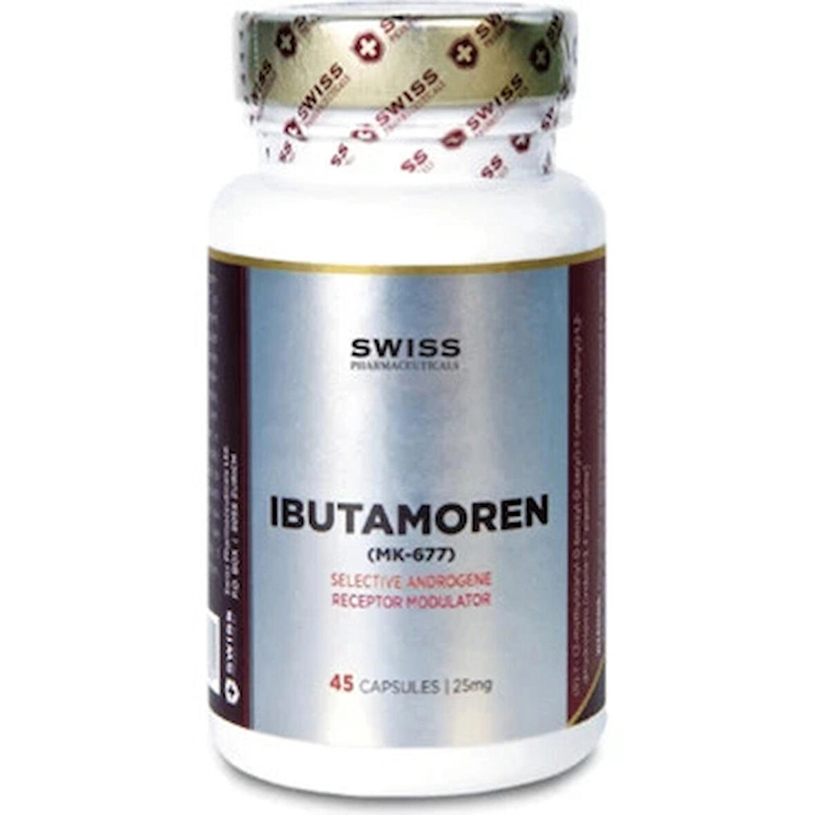 SWİSS Ibutamoren MK677 25 Mg 45 kapsül