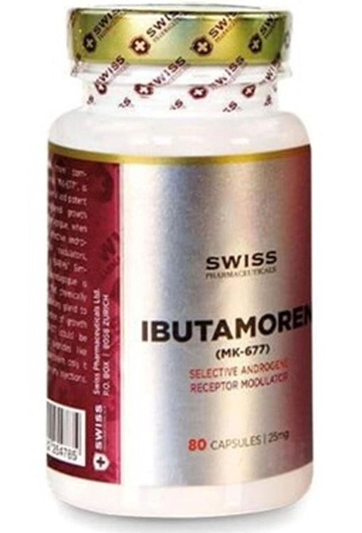 SWİSS Ibutamoren MK677 25 mg 80 kapsül