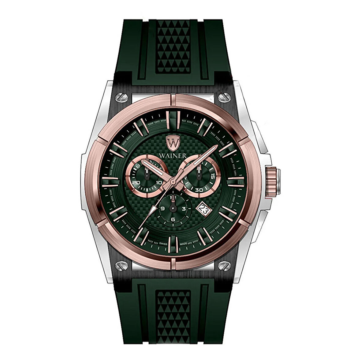 Wainer SW. WA.16666-D Swiss Made Erkek Kol Saati