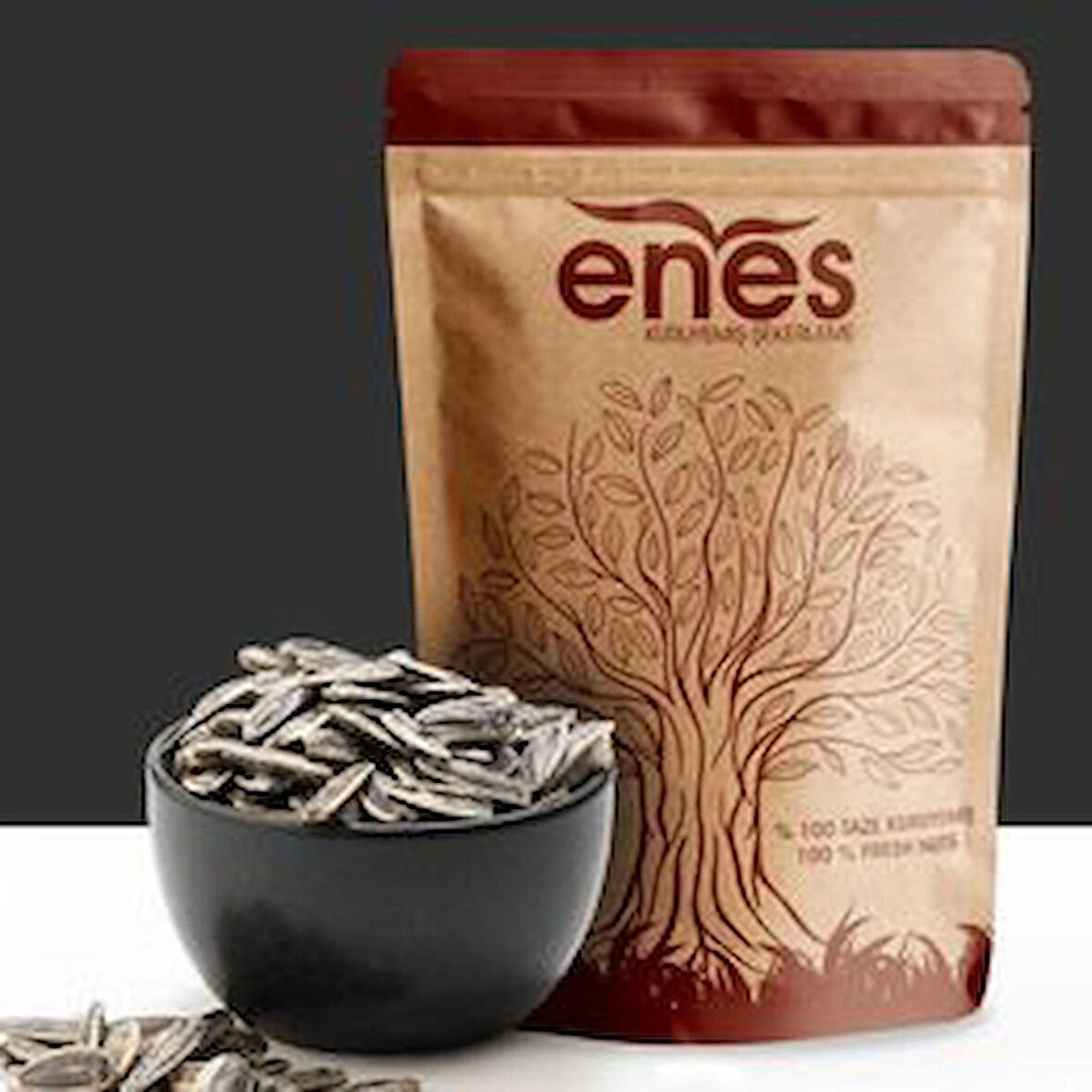 Siyah Ay Çekirdeği 1 Kg Tuzlu