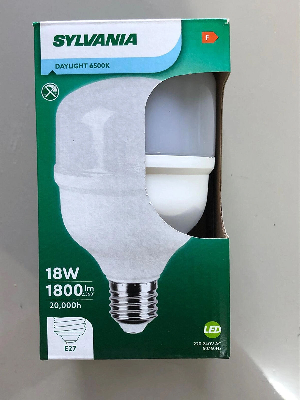 3 ADET SYLVANIA ToLEDo Hilux 18W=1800 LÜMEN  6500K BEYAZ LED LAMBA 20,000 SAAT