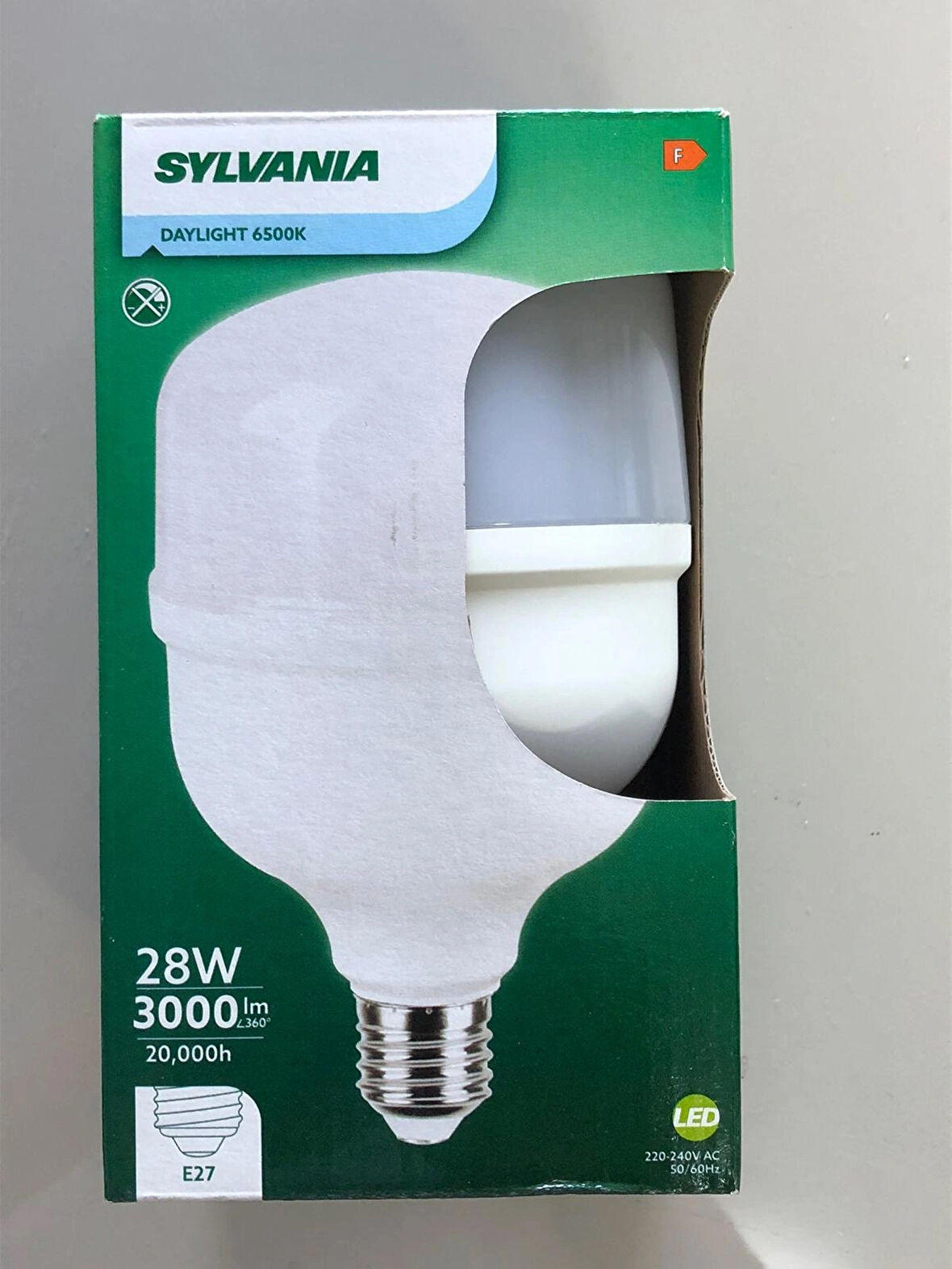 3 ADET SYLVANIA ToLEDo Hilux 28W=3000 LÜMEN  6500K BEYAZ LED LAMBA 20,000 SAAT