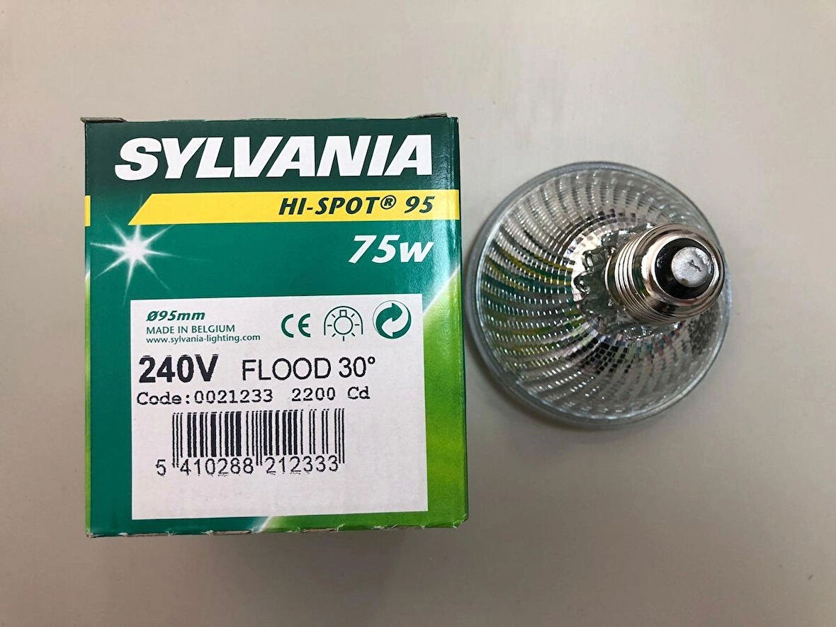 2 ADET SYLVANIA PAR 30 75W E 27 SPOT LAMBA DİMMER UYUMLU