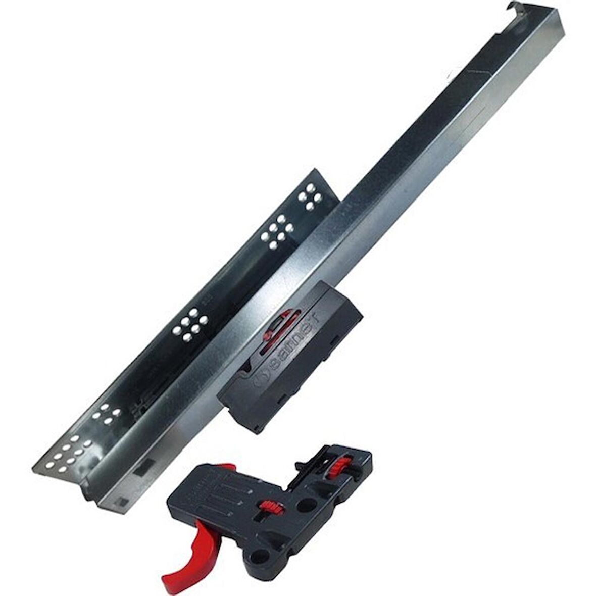 Samet Smart Bas Aç Tam Açılım 35 Cm Çekmece Ray