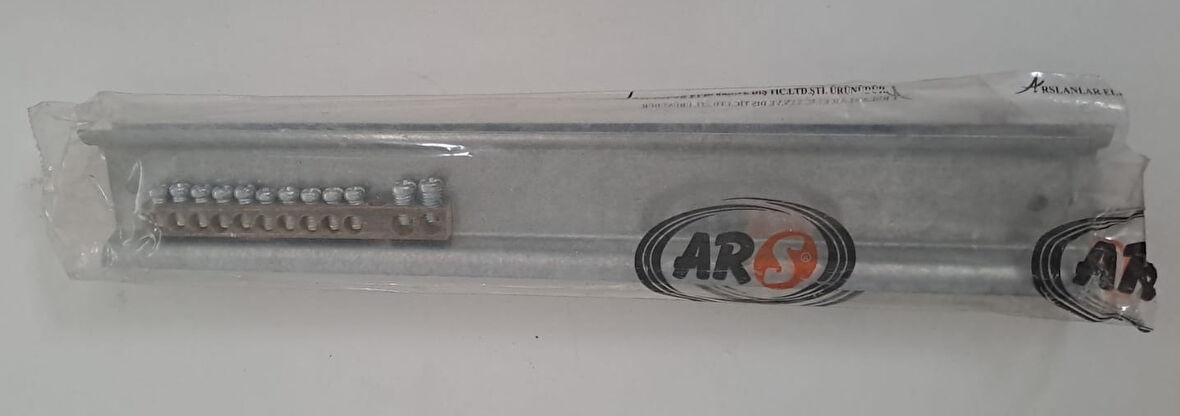 OTOMAT SİGORTA RAYI 22CM ( 2 ADET RAY VE 12 DELİK KLAMENSİ DAHİL )
