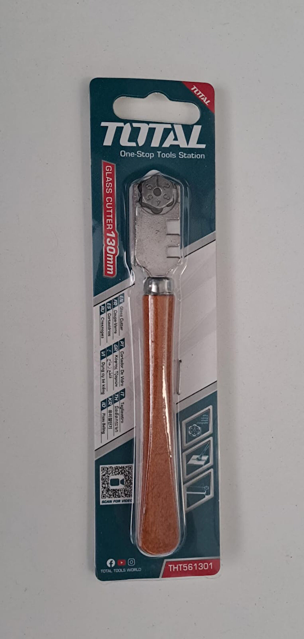 TOTAL CAM KESME ELMASI 130mm THT561301