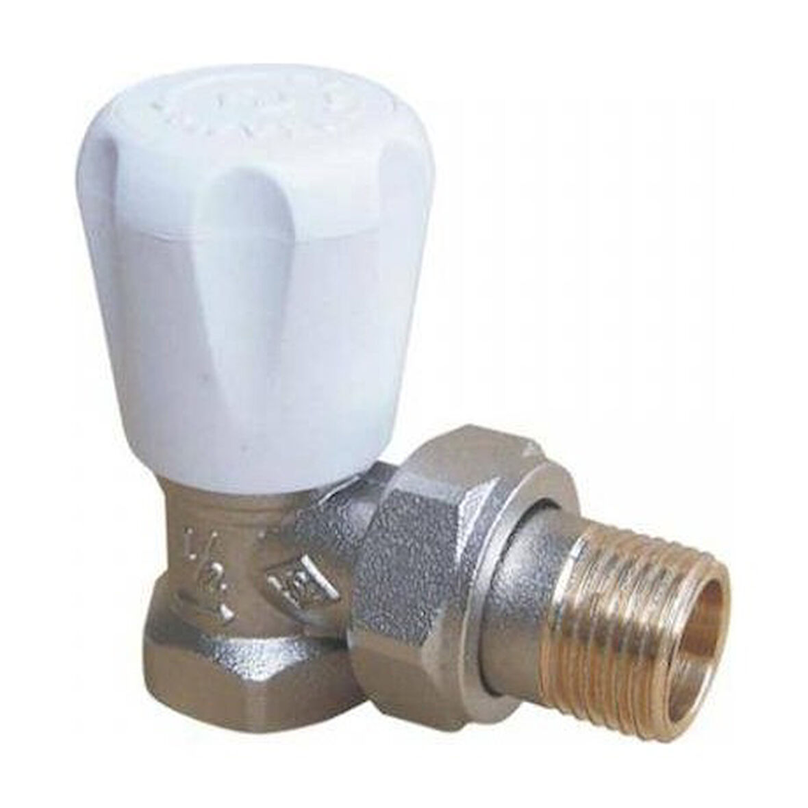 RADYATÖR VANASI 1/2" KÖŞE ( AĞIR TİP )