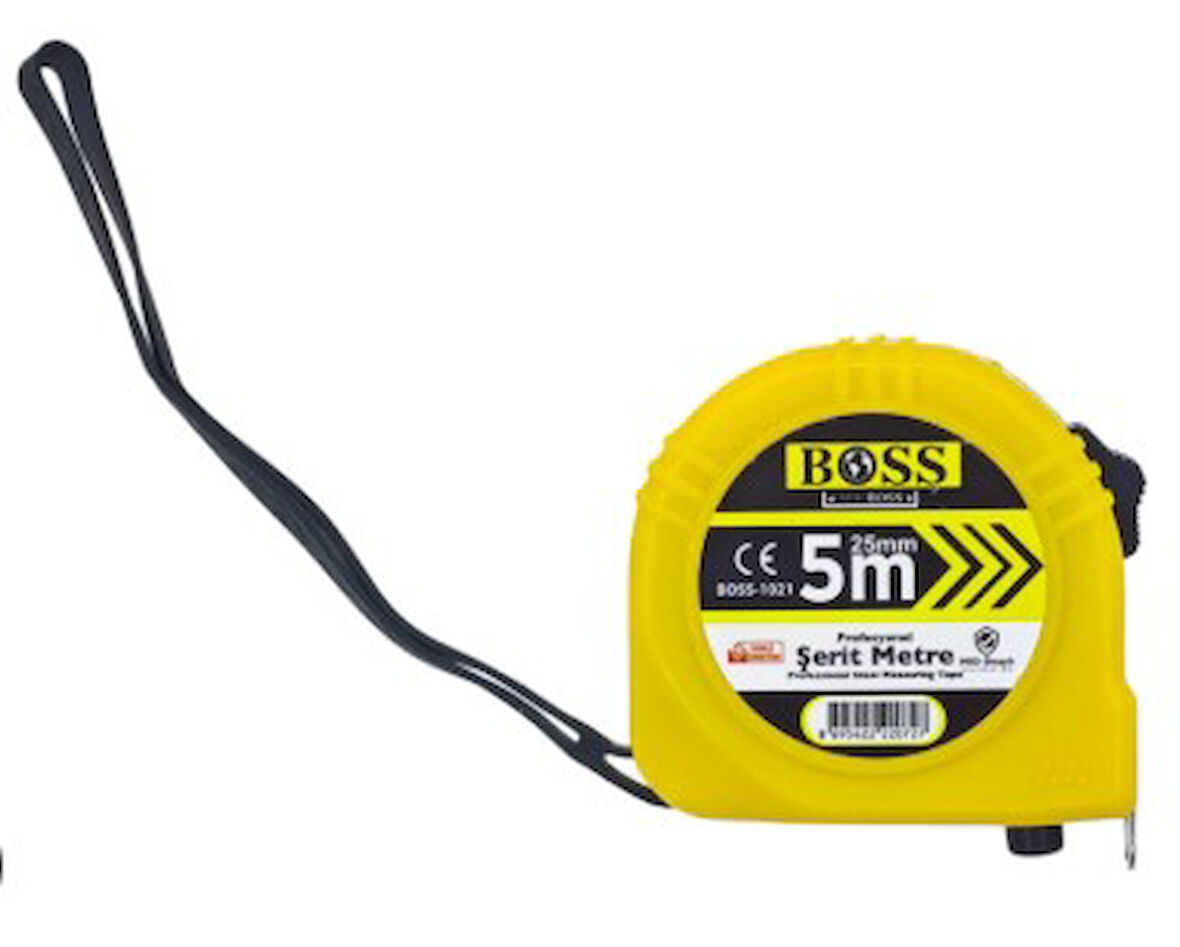 BOSS ŞERİT METRE 25mm X 5 metre