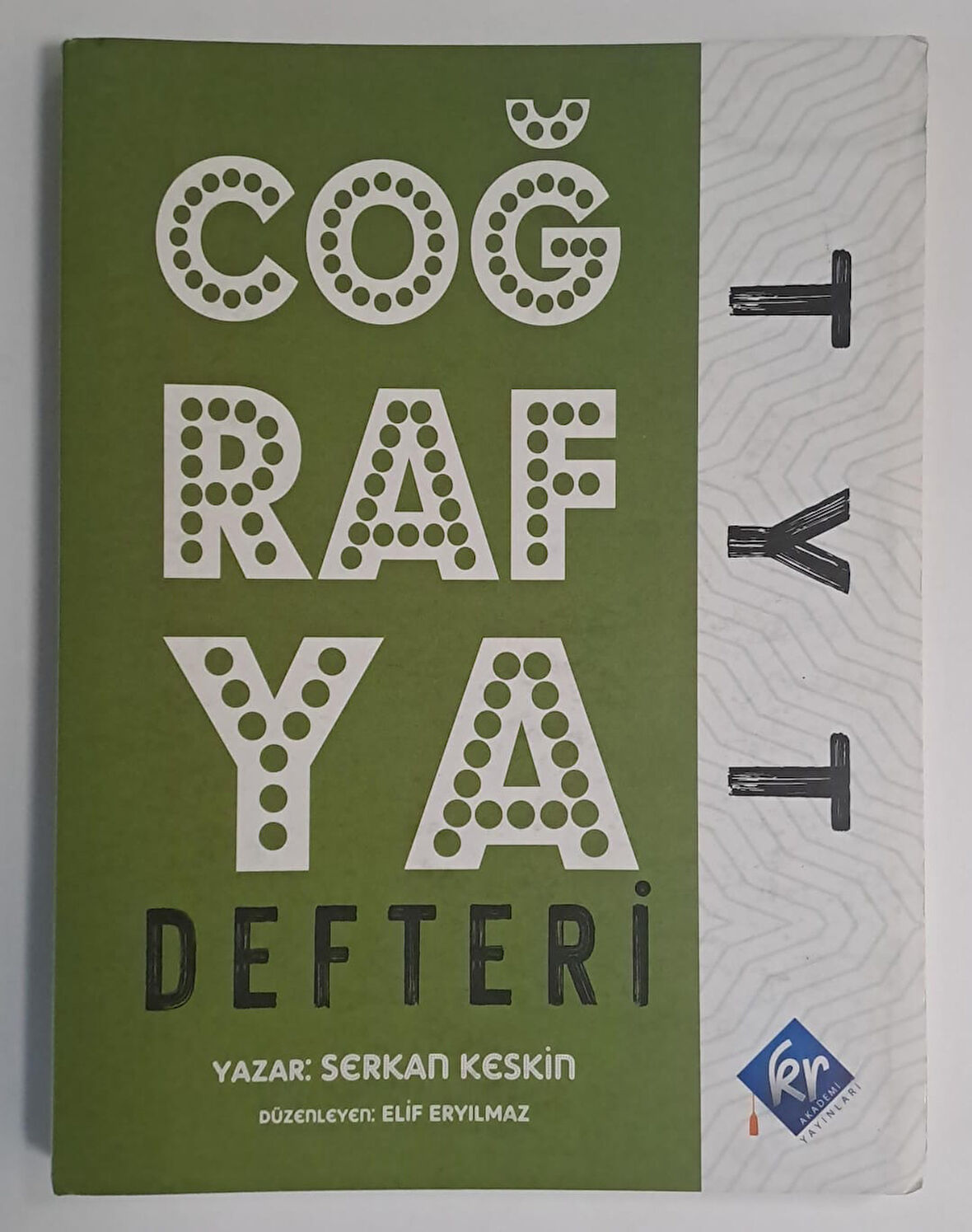 KR AKADEMİ YAYINLARI TYT COĞRAFYA DEFTERİ