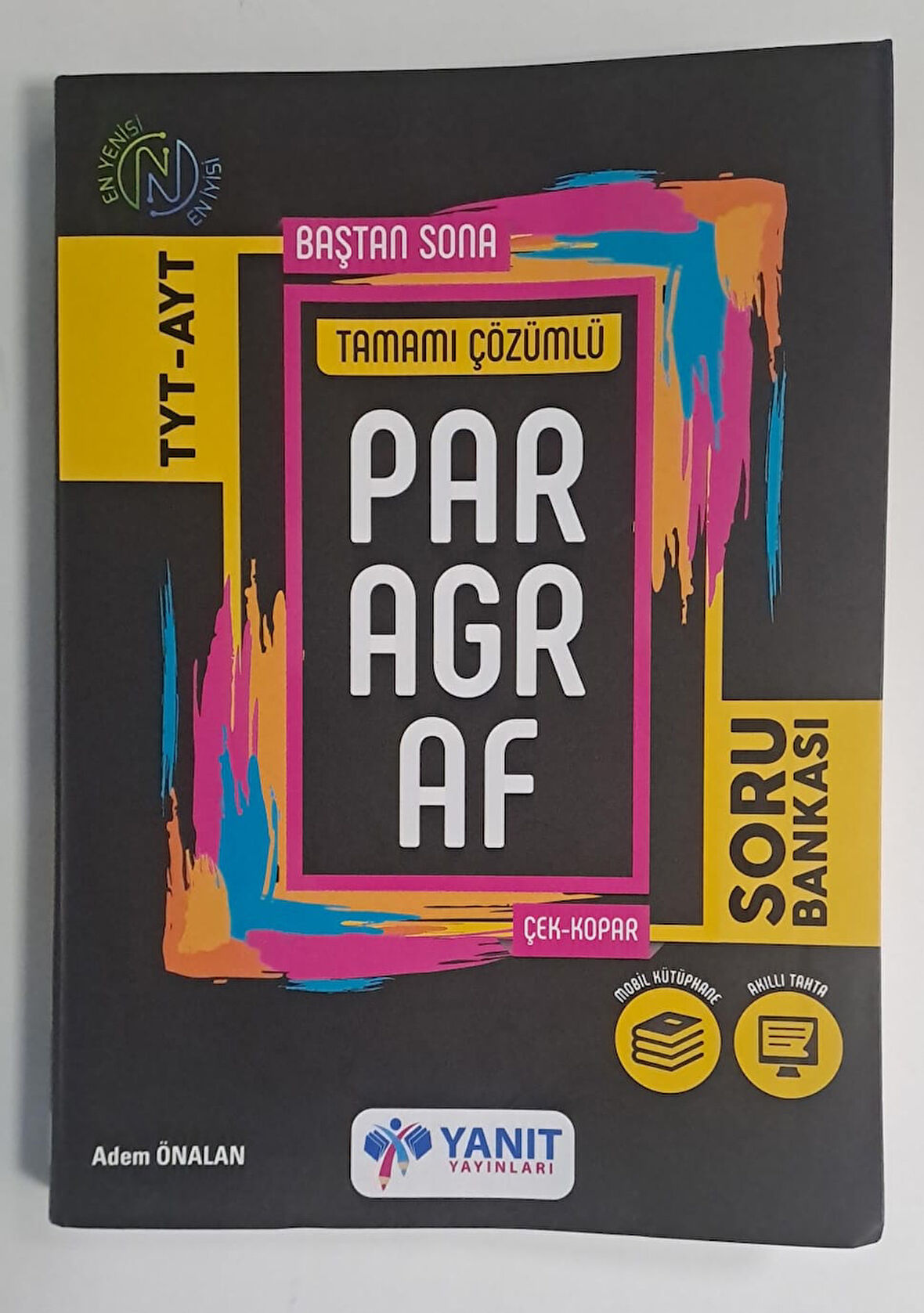 YANIT YAYINLARI TYT-AYT PARAGRAF SORU BANKASI ( 2.EL )