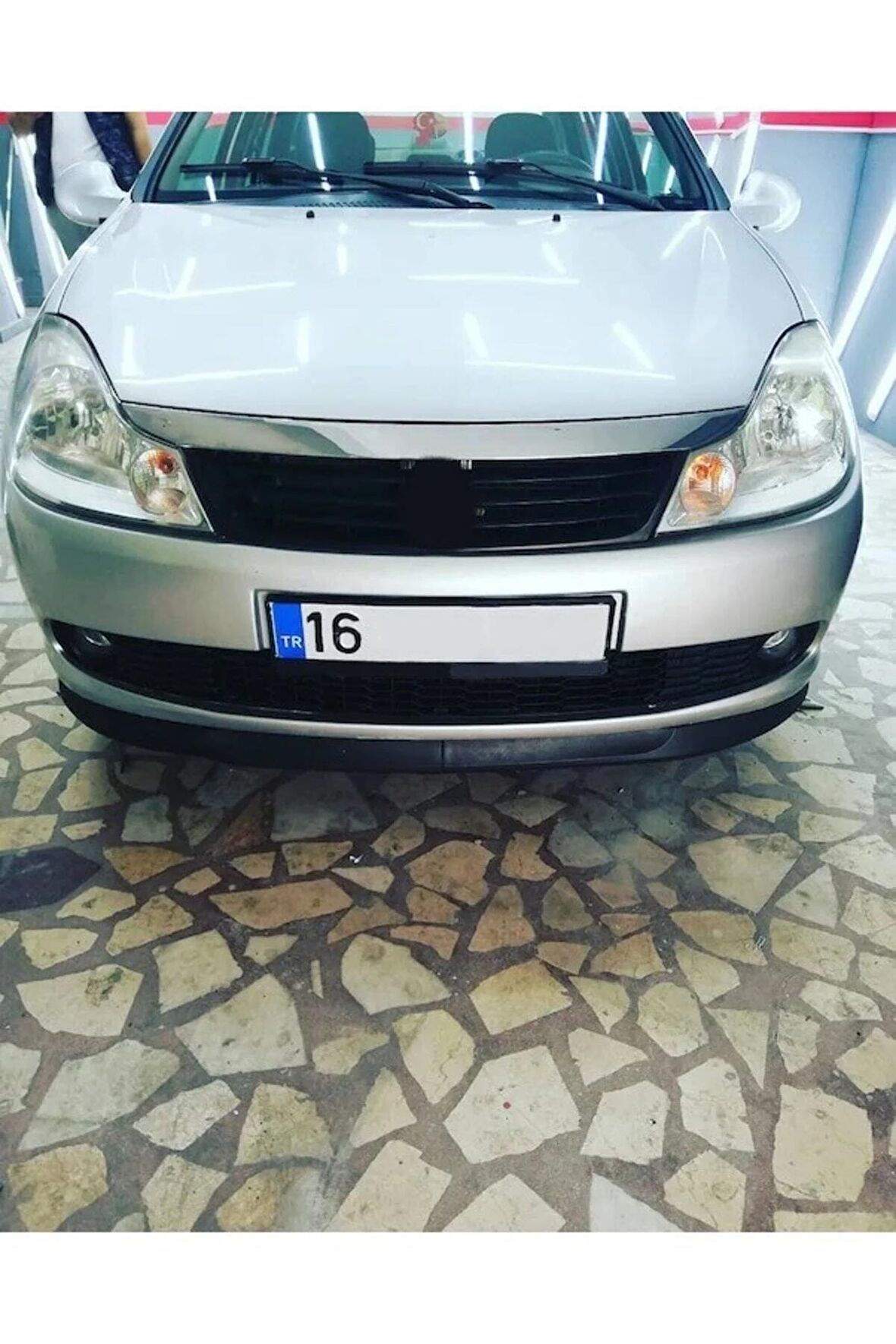 Renault Symbol 08-12 Uyumlu Astra H Lip 2 Parça Ön Tampon Eki 1. Sınıf