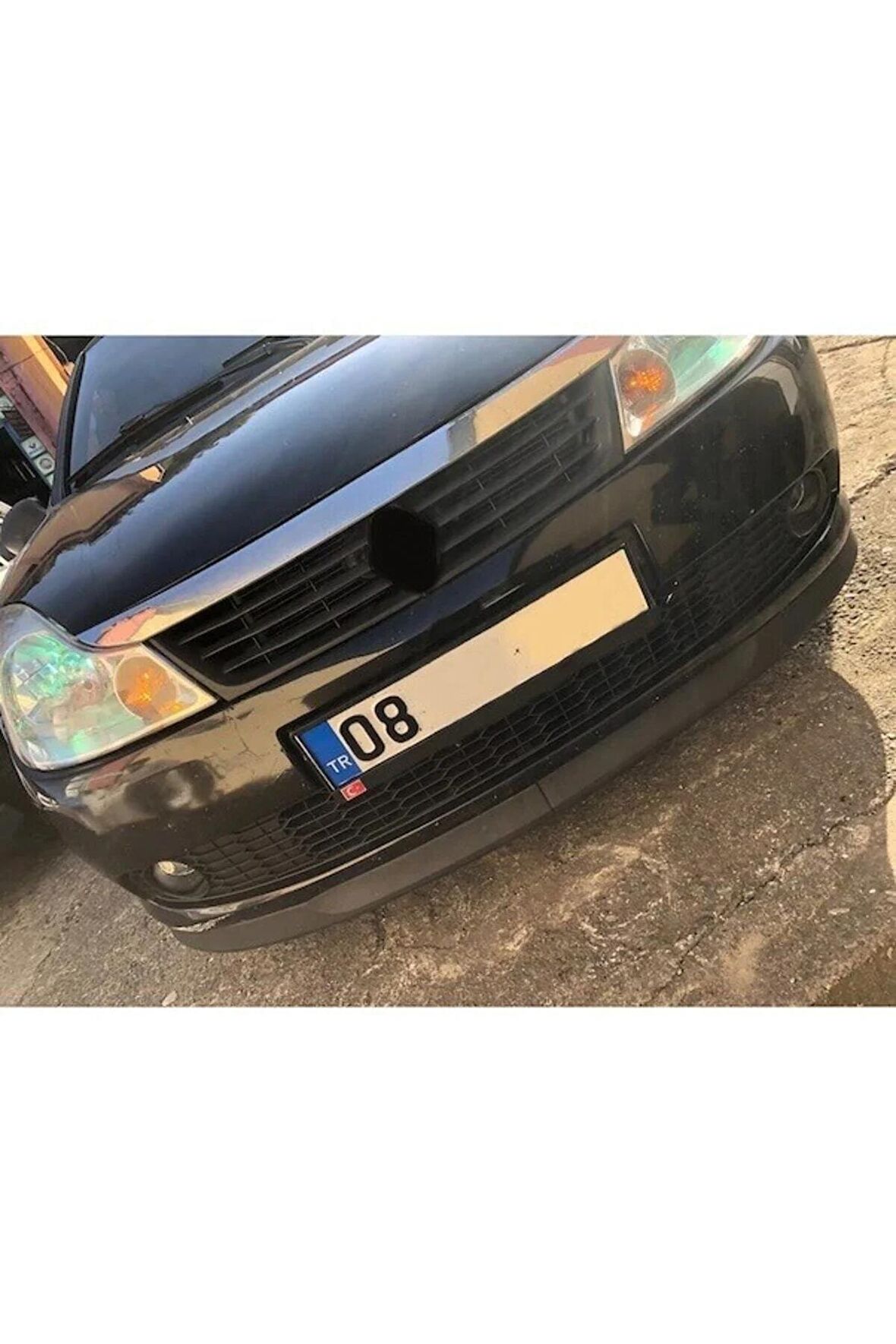 Renault Symbol 2008-2012 Uyumlu Astra H Lip 2 Parça Ön Tampon Eki 1. Sınıf Kaliteli