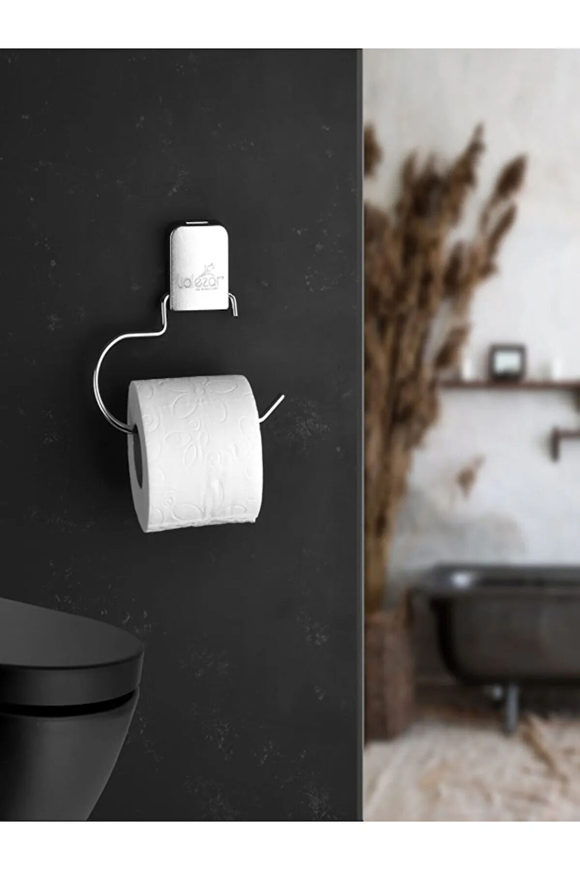 Metalik Yapışkanlı Wc Kağıtlık