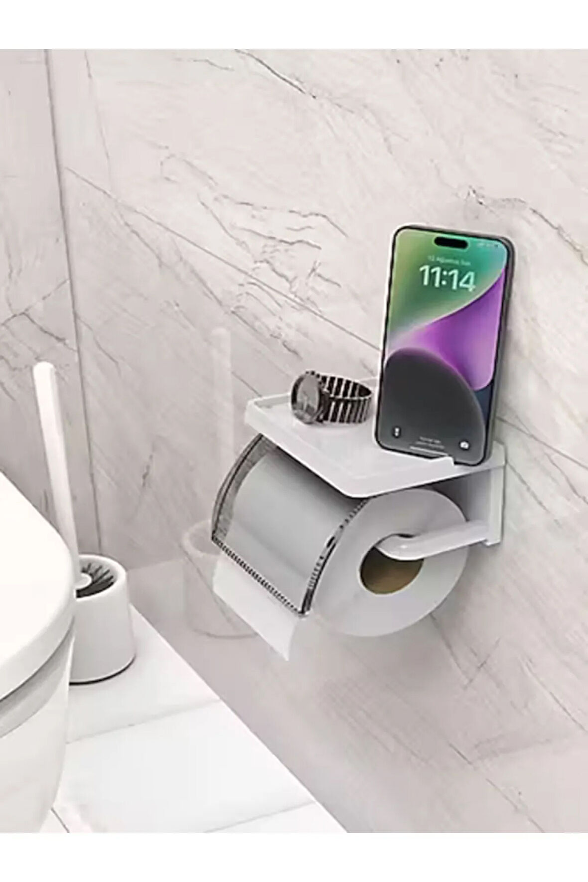 YAPIŞKANLI TUVALET KAĞITLIĞI TELEFONLUKLU
