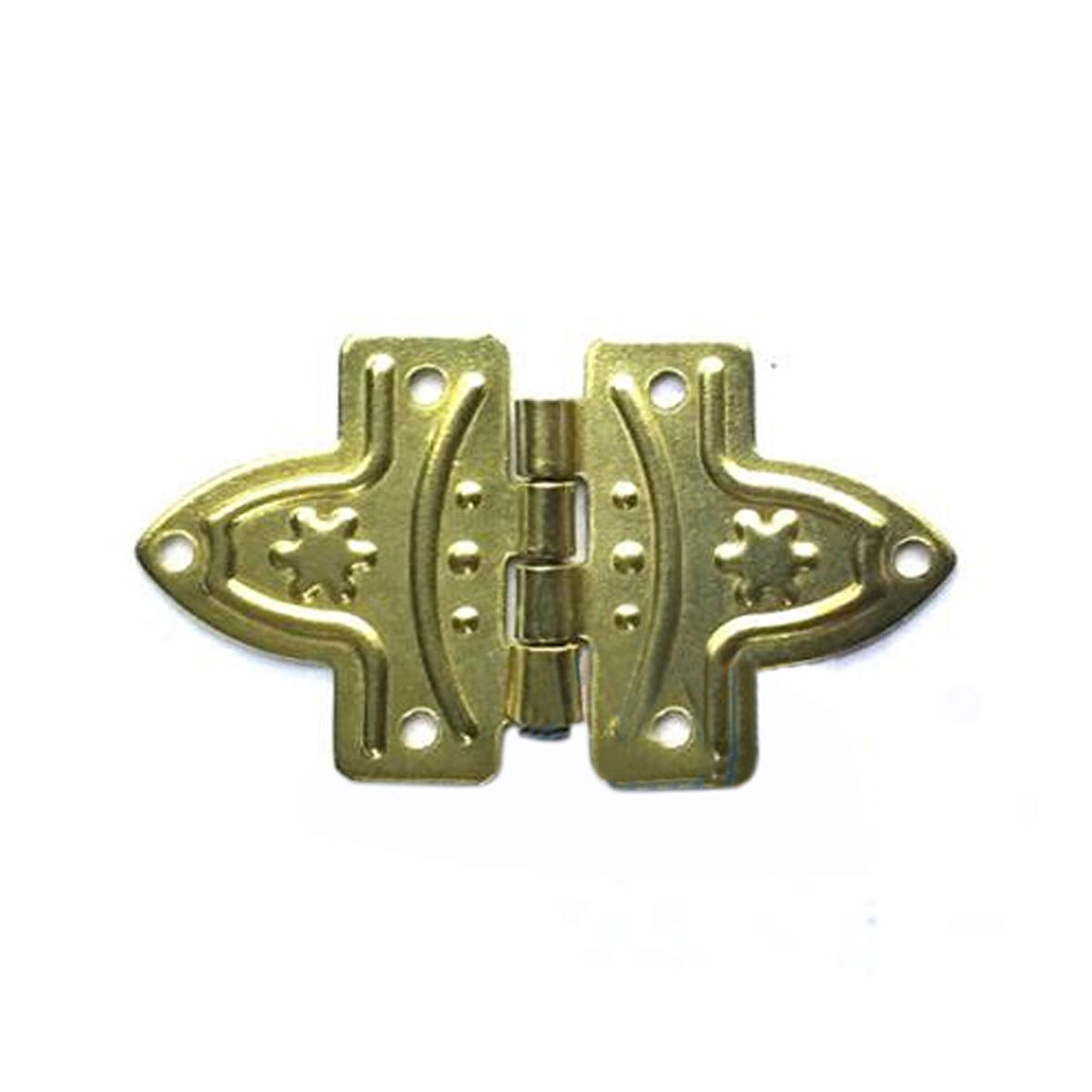 Yonca Menteşe 10 Adet Sarı 17x32 mm Kutu ve Sandık Menteşesi Hobi Maket