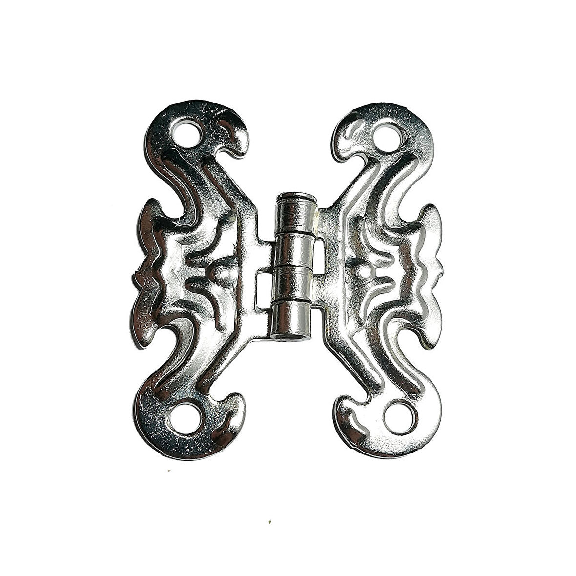 Kelebek Menteşe 10 Adet Nikel 33x40 mm Kutu ve Sandık Menteşesi Hobi Maket