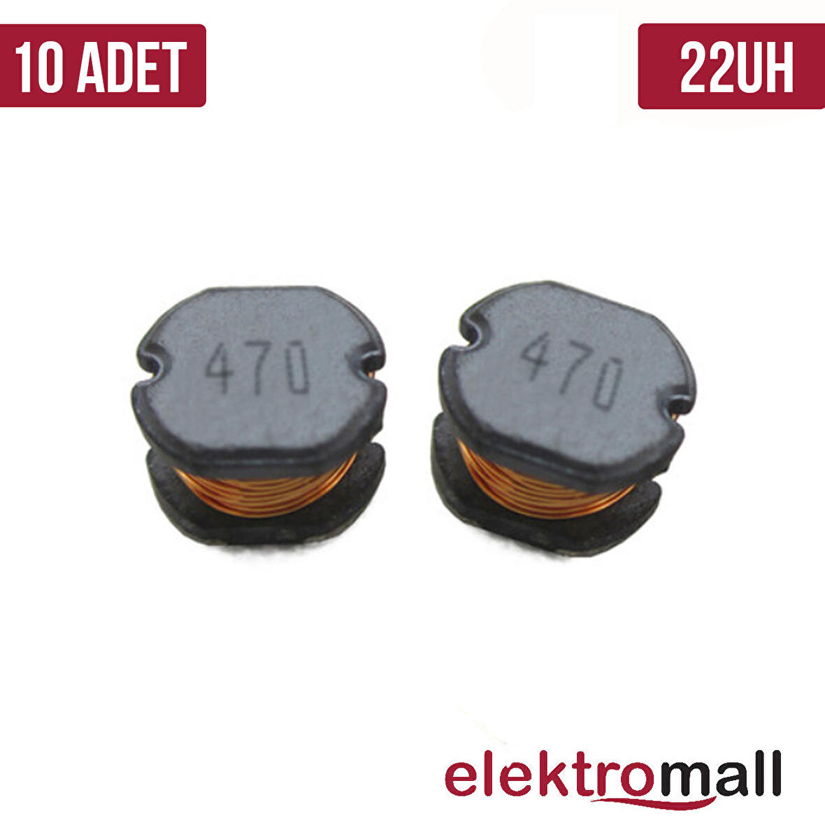 CD43-22uH Smd Inductor Bobin - 10 Adet