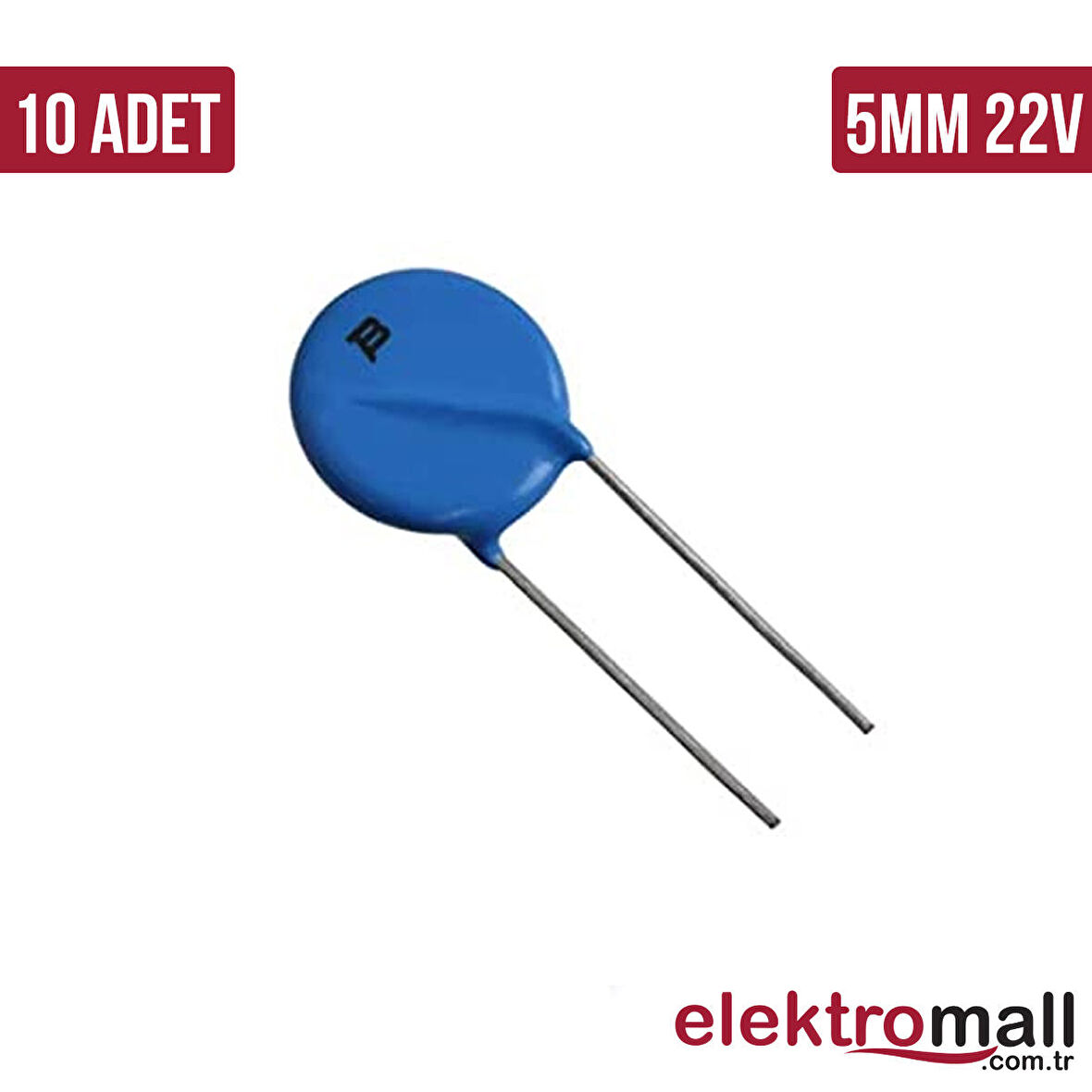 5mm 22V Varistör 5D220K-10Adet