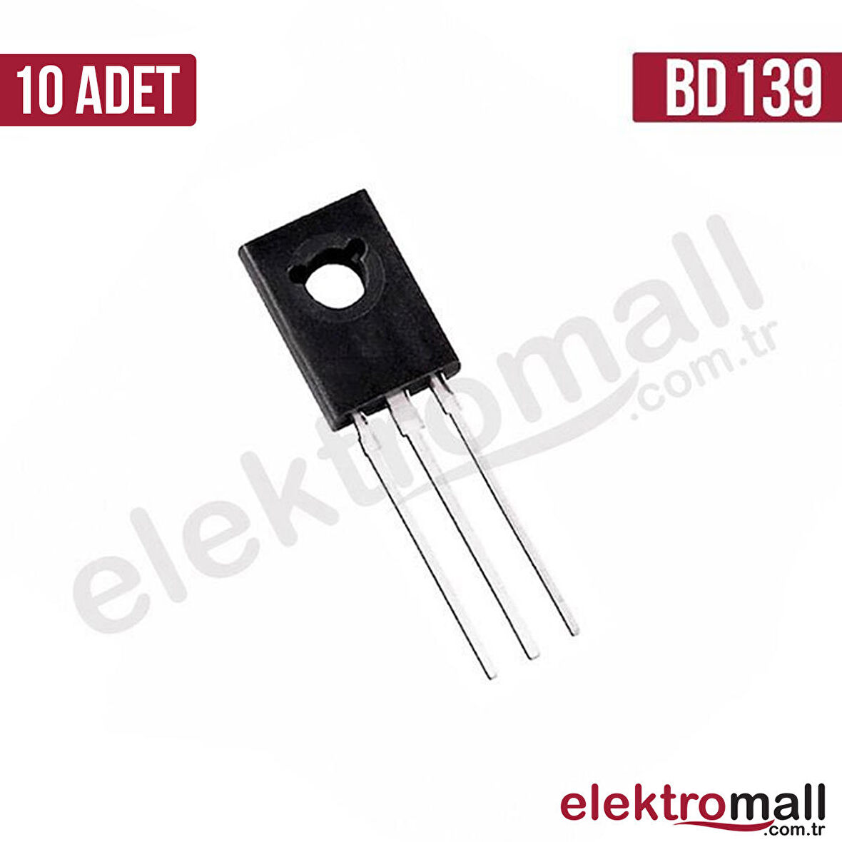 BD139 TO-126 NPN 80V 1.5A TRANSİSTÖR-10 Adet