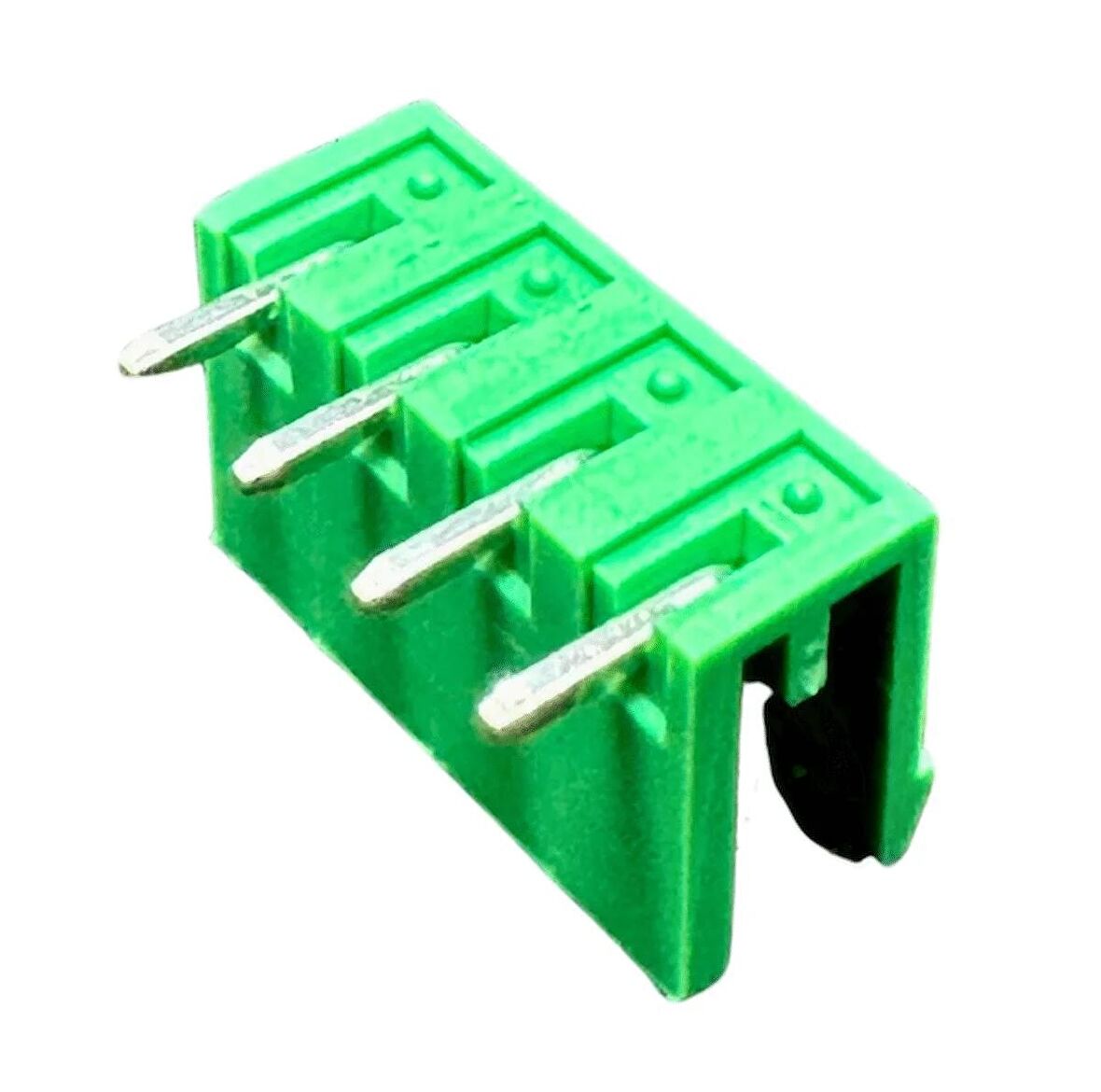 4 Pin 5.08mm 90° Erkek Yeşil Klemens 10 Adet