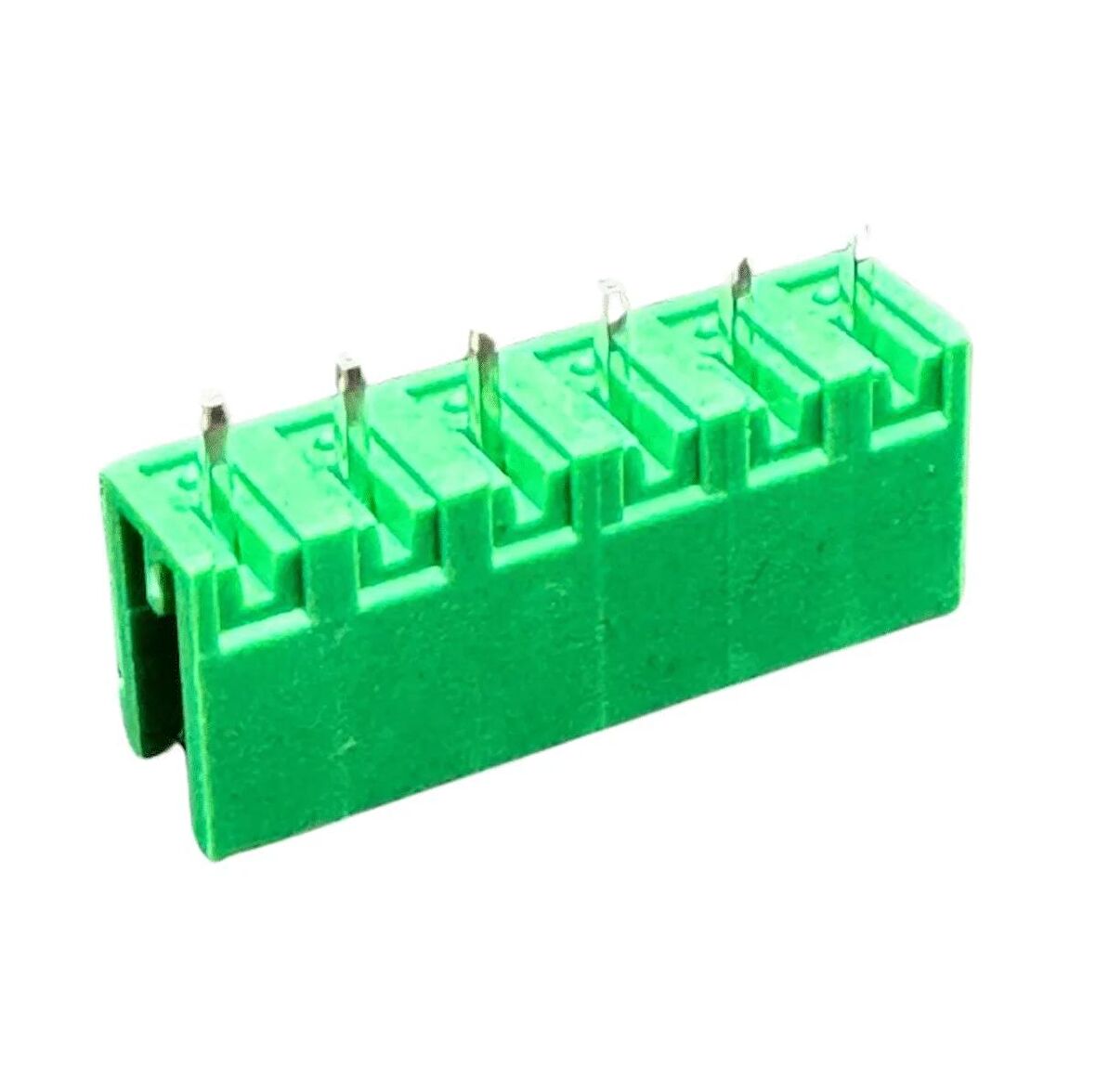 6 Pin 5.08mm 180° Erkek Yeşil Klemens 10 Adet