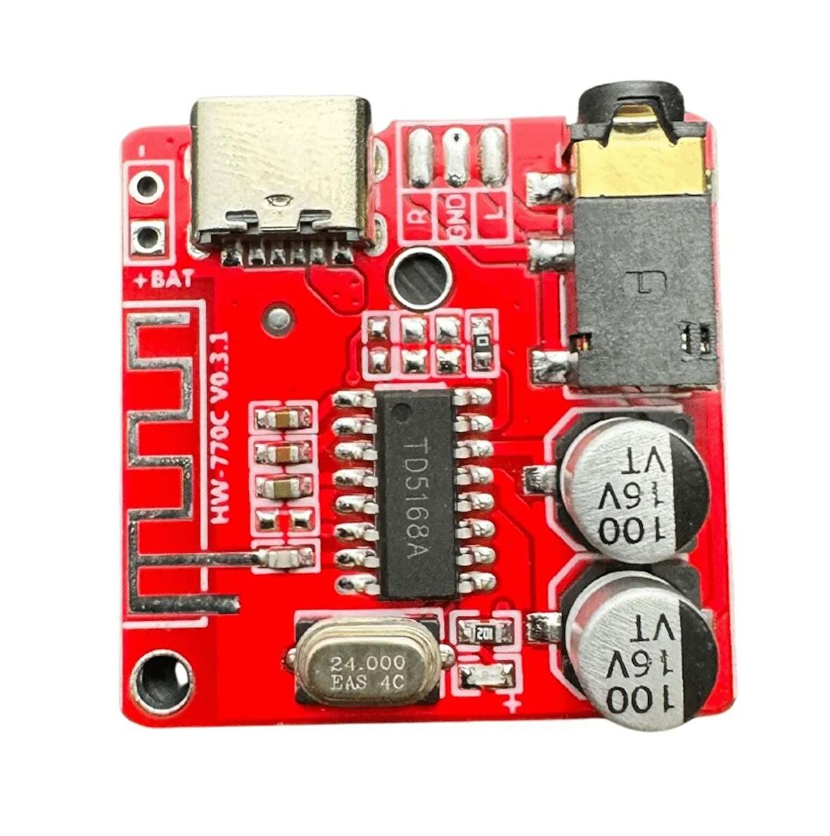 VHM-314 Type-C Bluetooth 5.0 Ses Alıcısı HW-770C Modülü