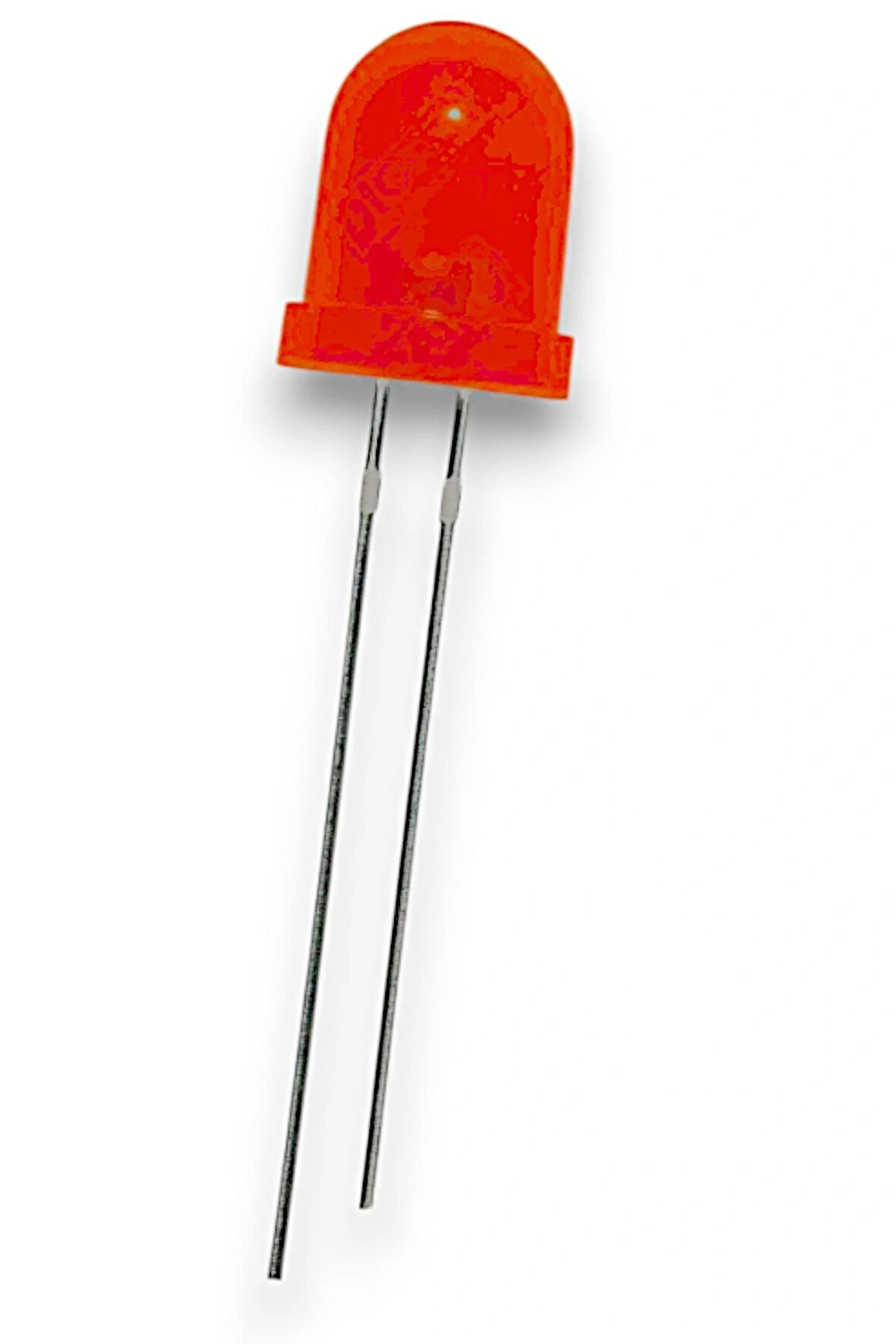8mm Kırmızı Diffused Led - 50 Adet