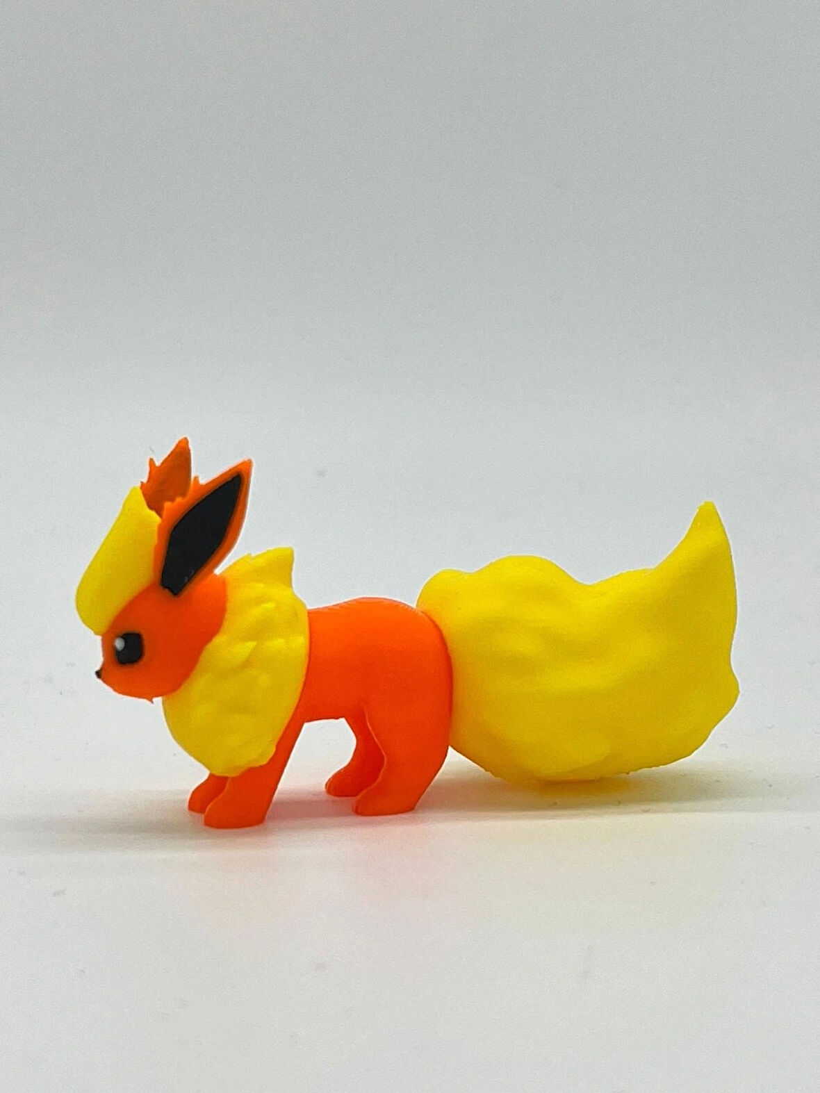 Pokemon Oyuncak, Flareon 5cm ( hediyeli ) Boyasız Renkli Baskı