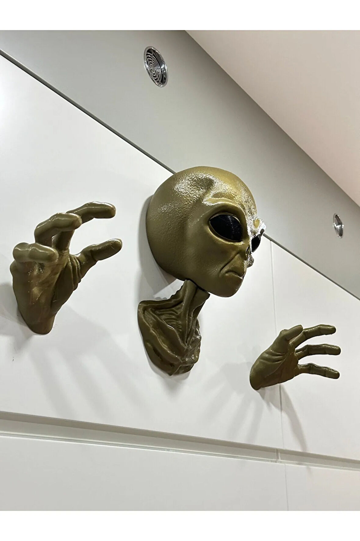 Alien Uzaylı Duvar Dekorasyonu Veya Kulaklık Tutucu Kulaklık Standı