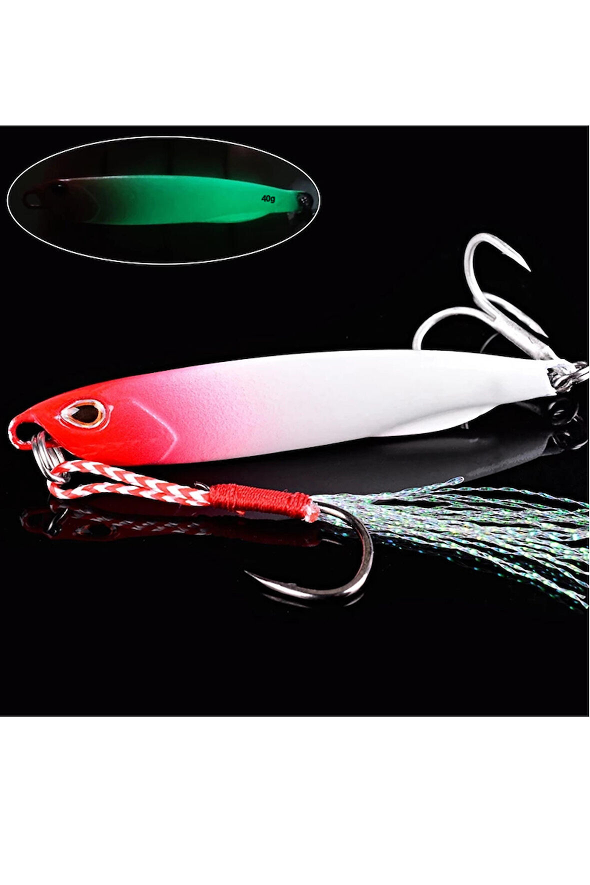 JigYem40gr Lures SahteYem Rapala Levrek Lüfer AilesizokaYemSuniYem s2