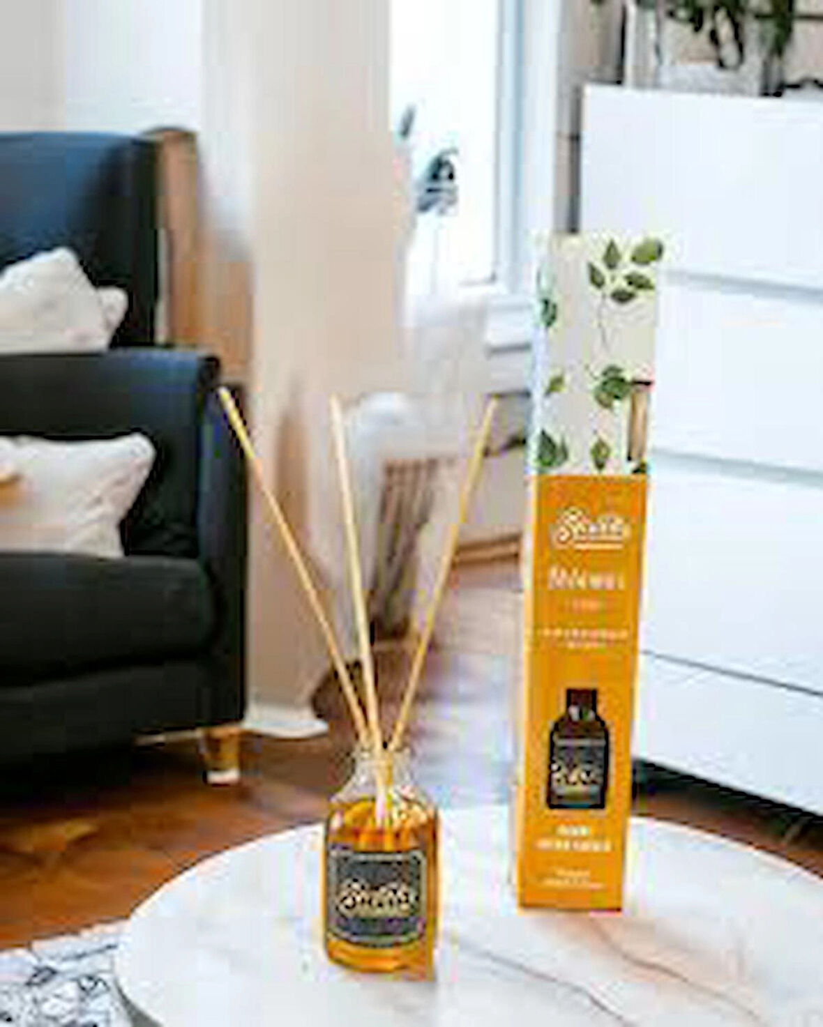 Sasta Ihlamur Kokulu Bambu Çubuklu Ortam Kokusu 50 ml