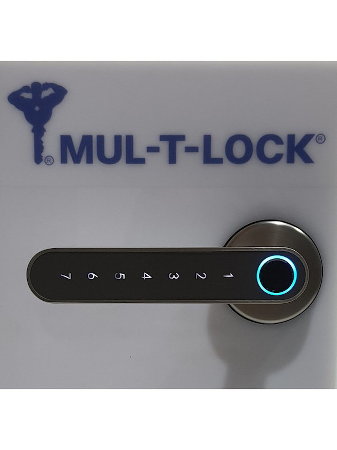 Mul-t-lock Smart Handle -  Saten Parmak İzli Akıllı Kapı Kolu