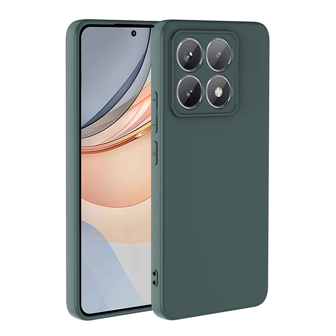 Xiaomi 14T Pro Uyumlu Kılıf Kadife İç Yüzey Lansman Kapak